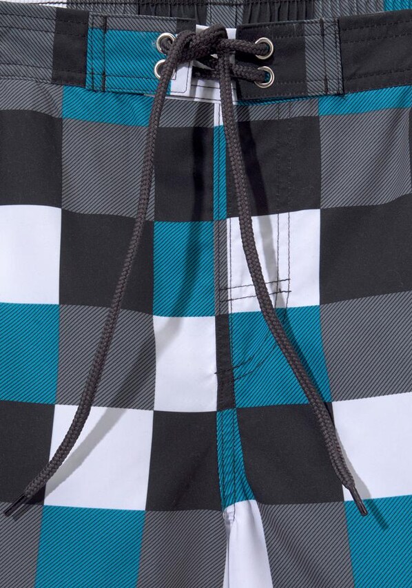 BUFFALO, Rövid fürdőnadrágok, kék, 3 kép a 4 közül