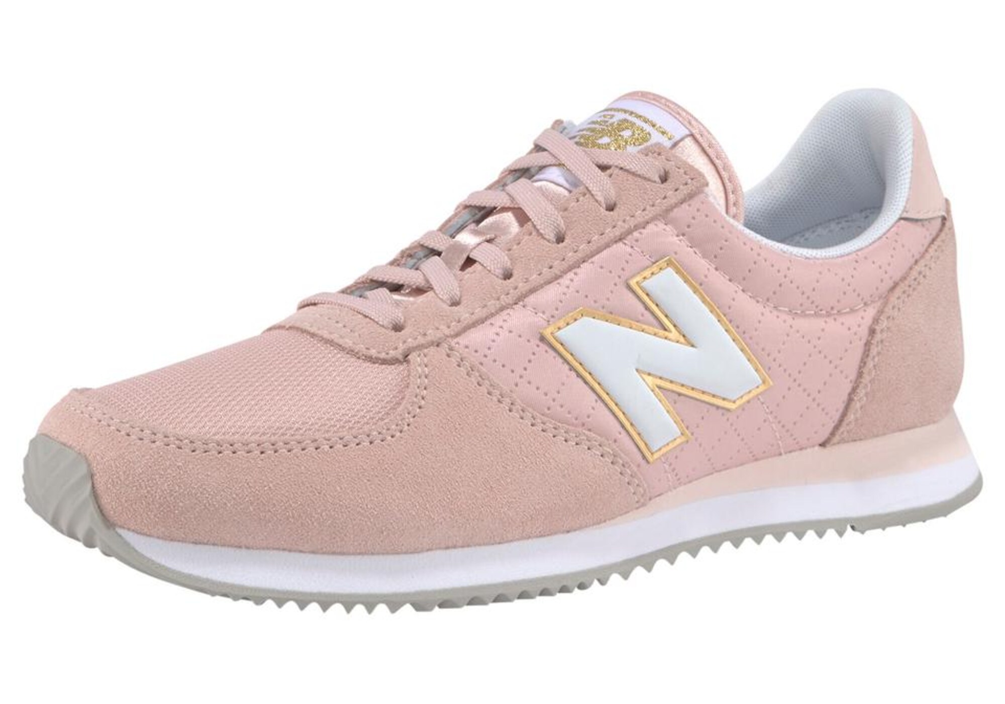 New Balance Dames Sneakers Laag Wl 220 Rose Wit new balance kopen in de aanbieding