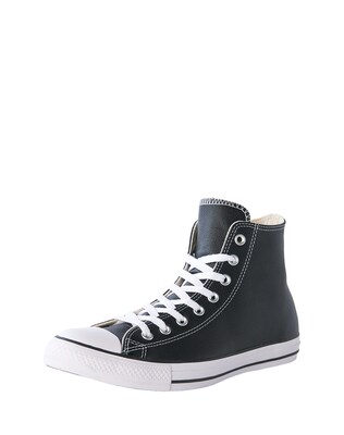 CONVERSE Zapatillas deportivas altas 'CHUCK TAYLOR ALL STAR LEATHER'  negro / blanco moteado