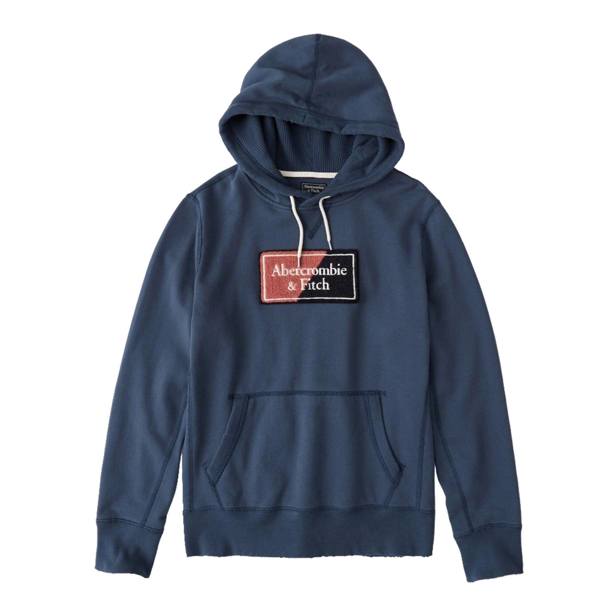 Abercrombie Fitch Heren Sweatshirt Heavyweight Blauw abercrombie fitch kopen in de aanbieding