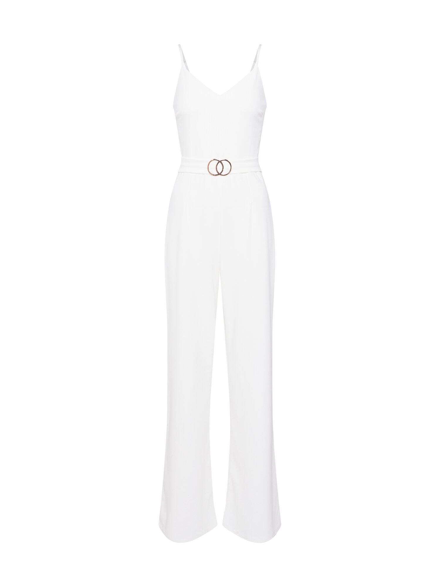 Sisters Point Dames Jumpsuit Galma Ju Creme Goud sisters point kopen in de aanbieding