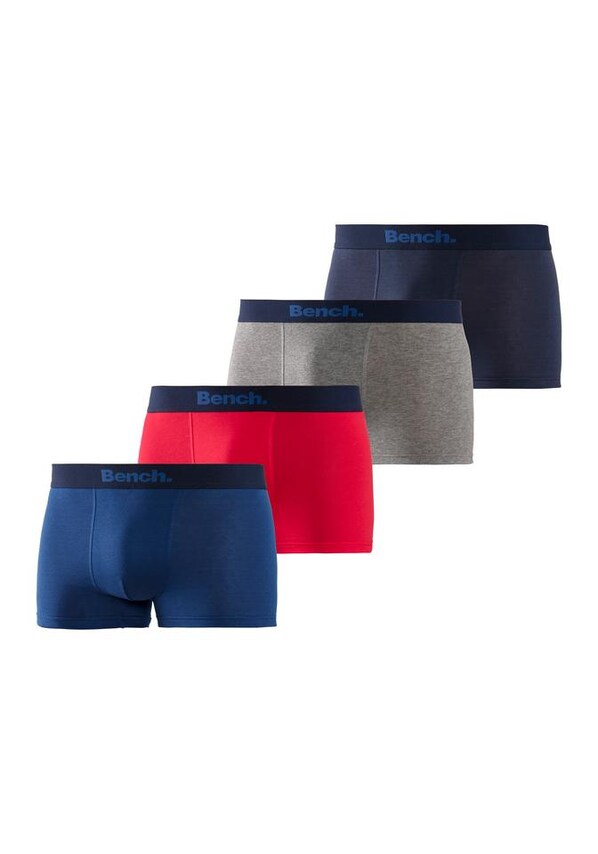 BENCH, Boxeralsók, kék, szürke & piros, 6 kép a 6 közül