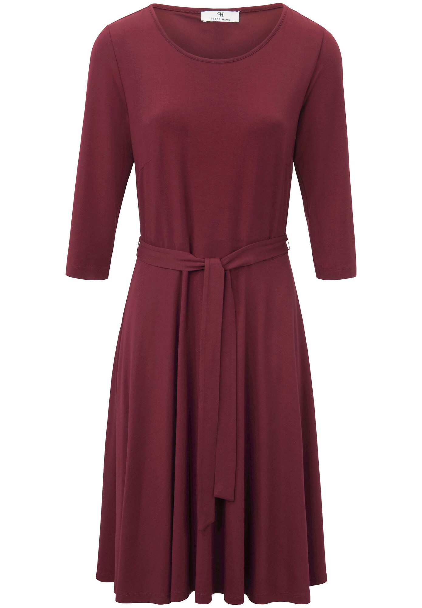 Peter Hahn Dames Jurk Donkerrood peter hahn kopen in de aanbieding