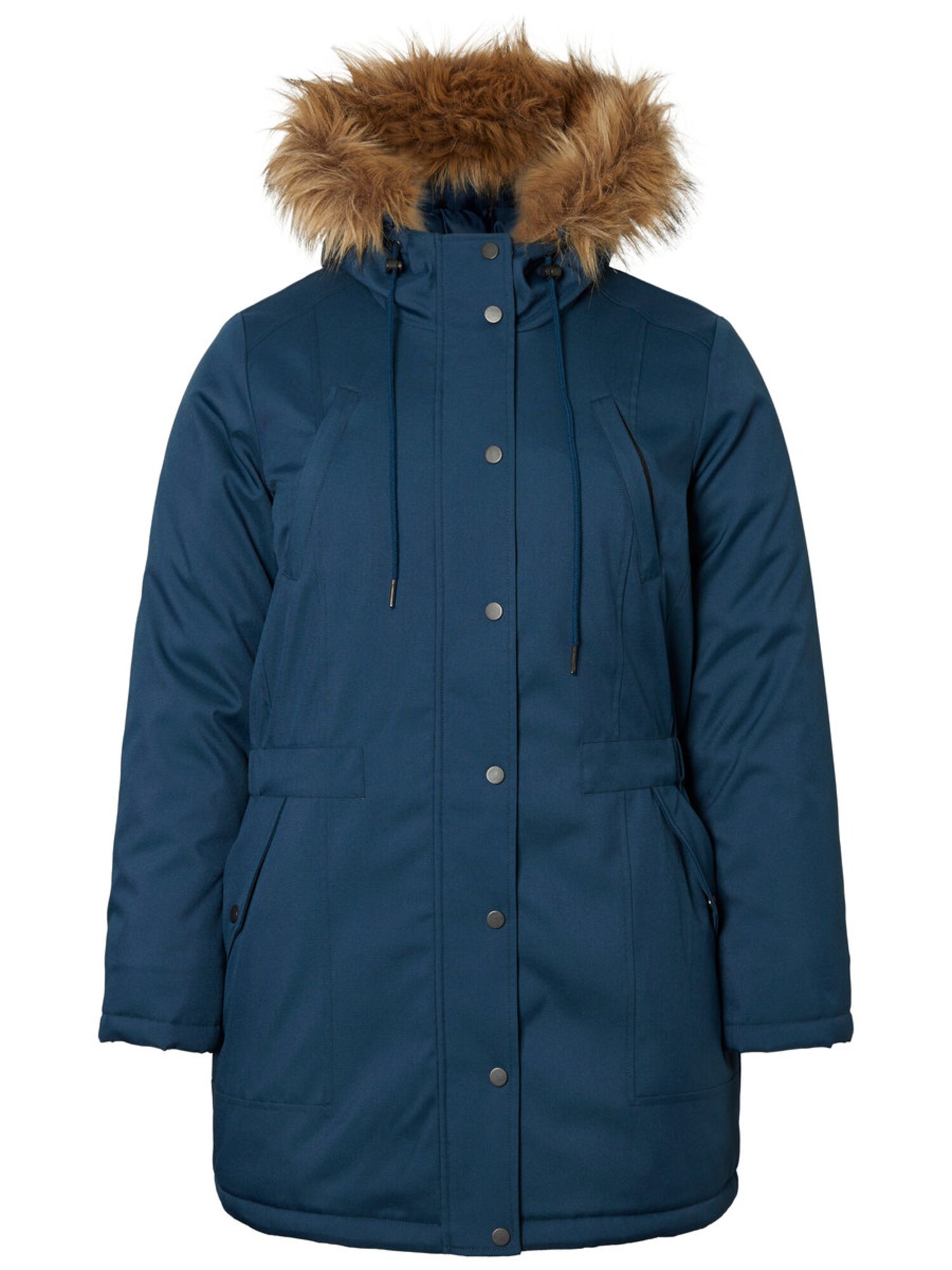 Junarose Dames Winterparka Donkerblauw junarose kopen in de aanbieding