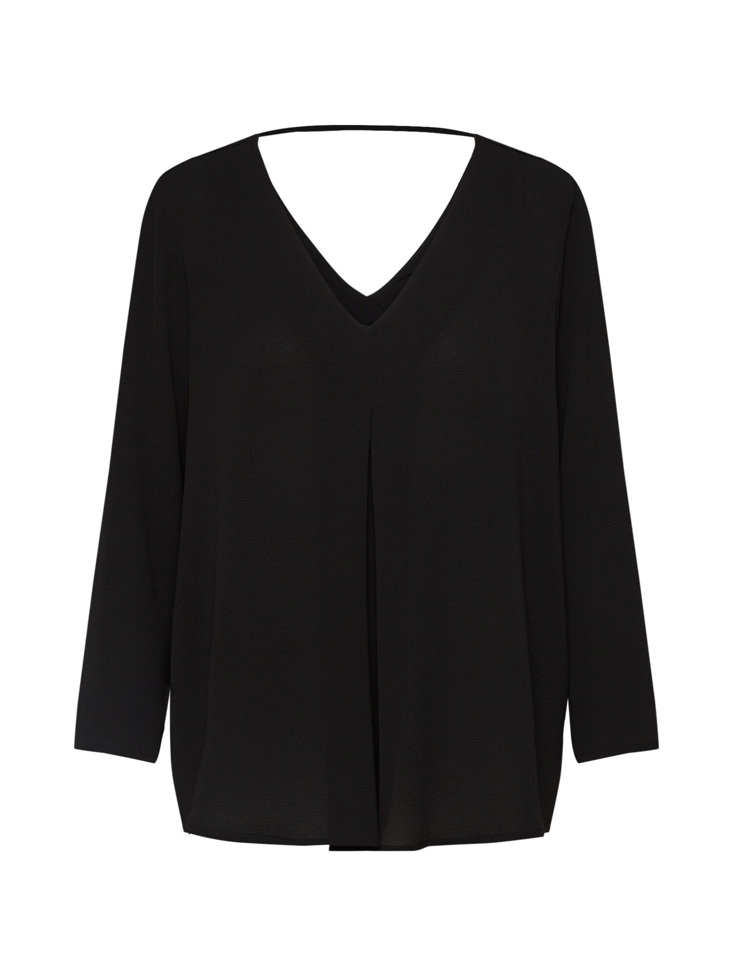 Only Dames Blouse Nova Solid Zwart only kopen in de aanbieding