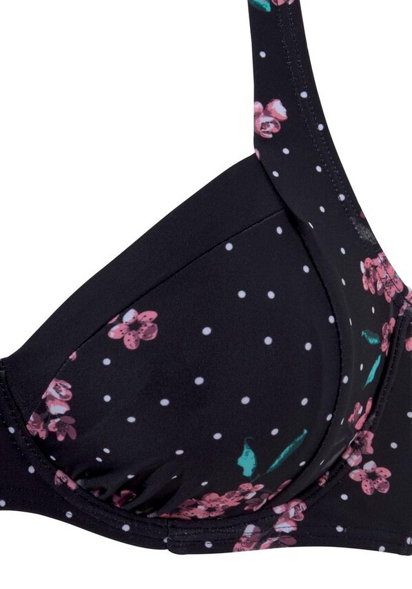 LASCANA, Bikini 'Wire Osaka', fekete, 4 kép a 5 közül