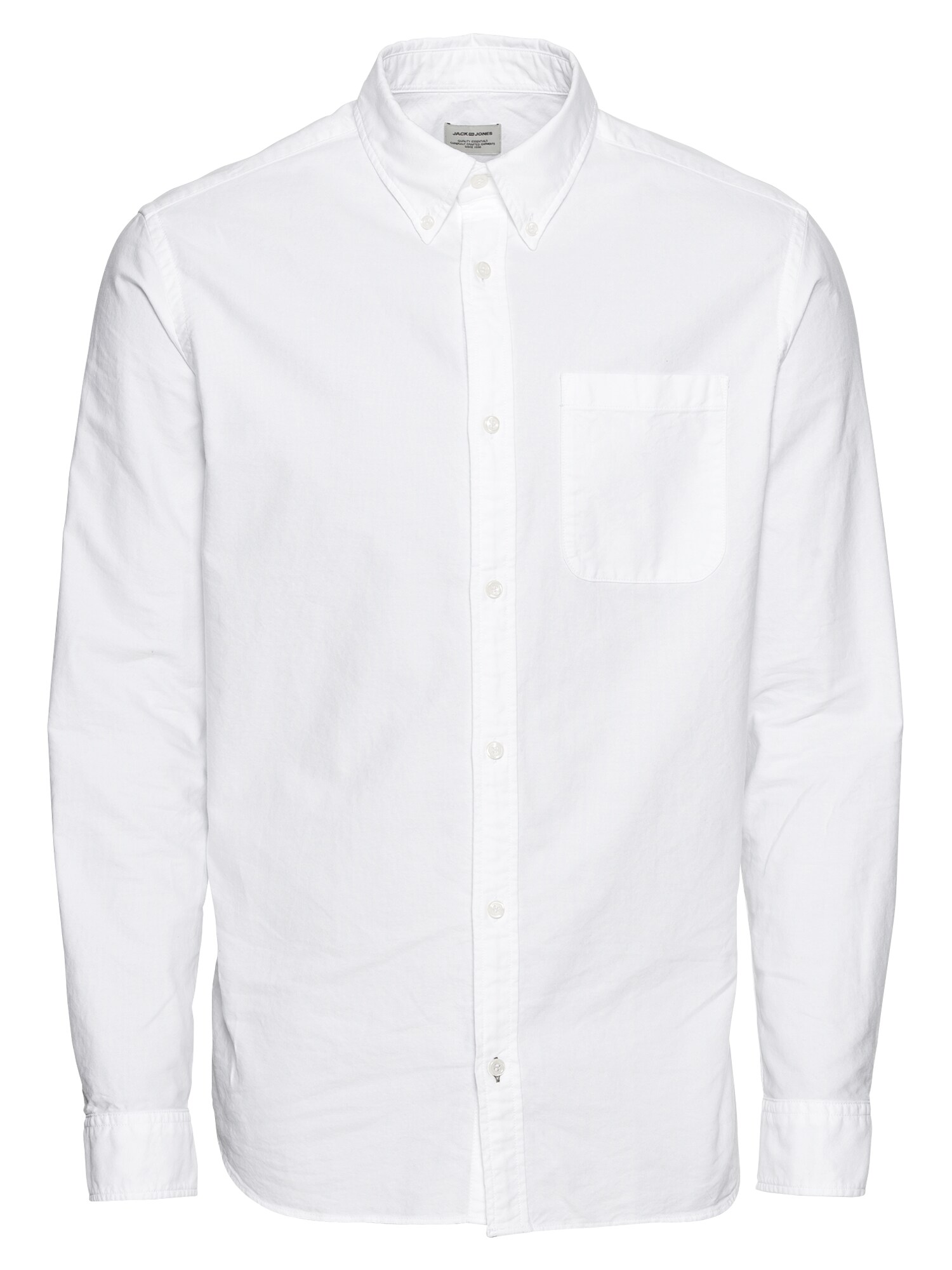 Jack And Jones Heren Overhemd Jjeoxford Wit jack and jones kopen in de aanbieding