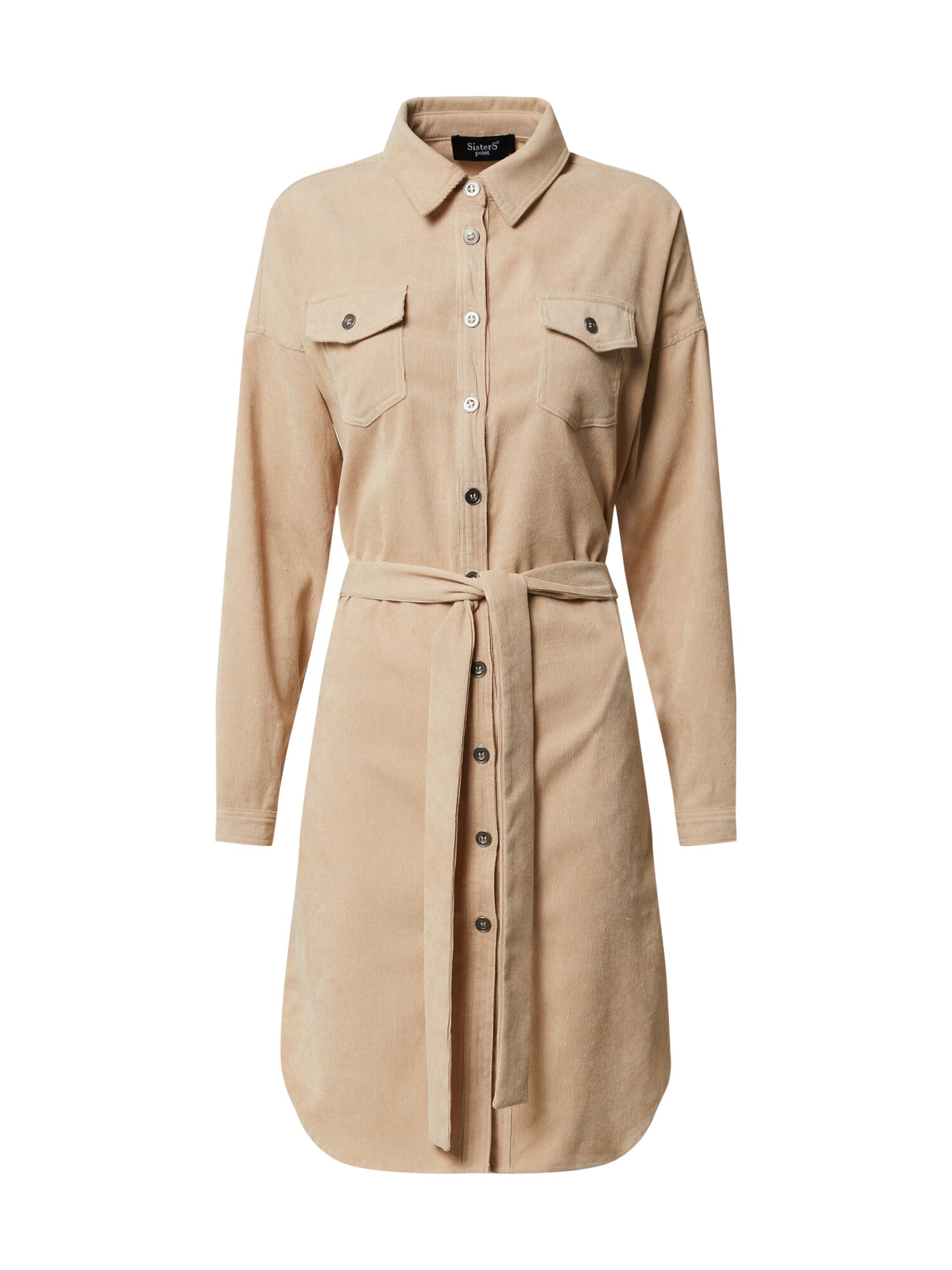 SISTERS POINT Palaidinės tipo suknelė 'VESTER-SH.DR'  šviesiai ruda