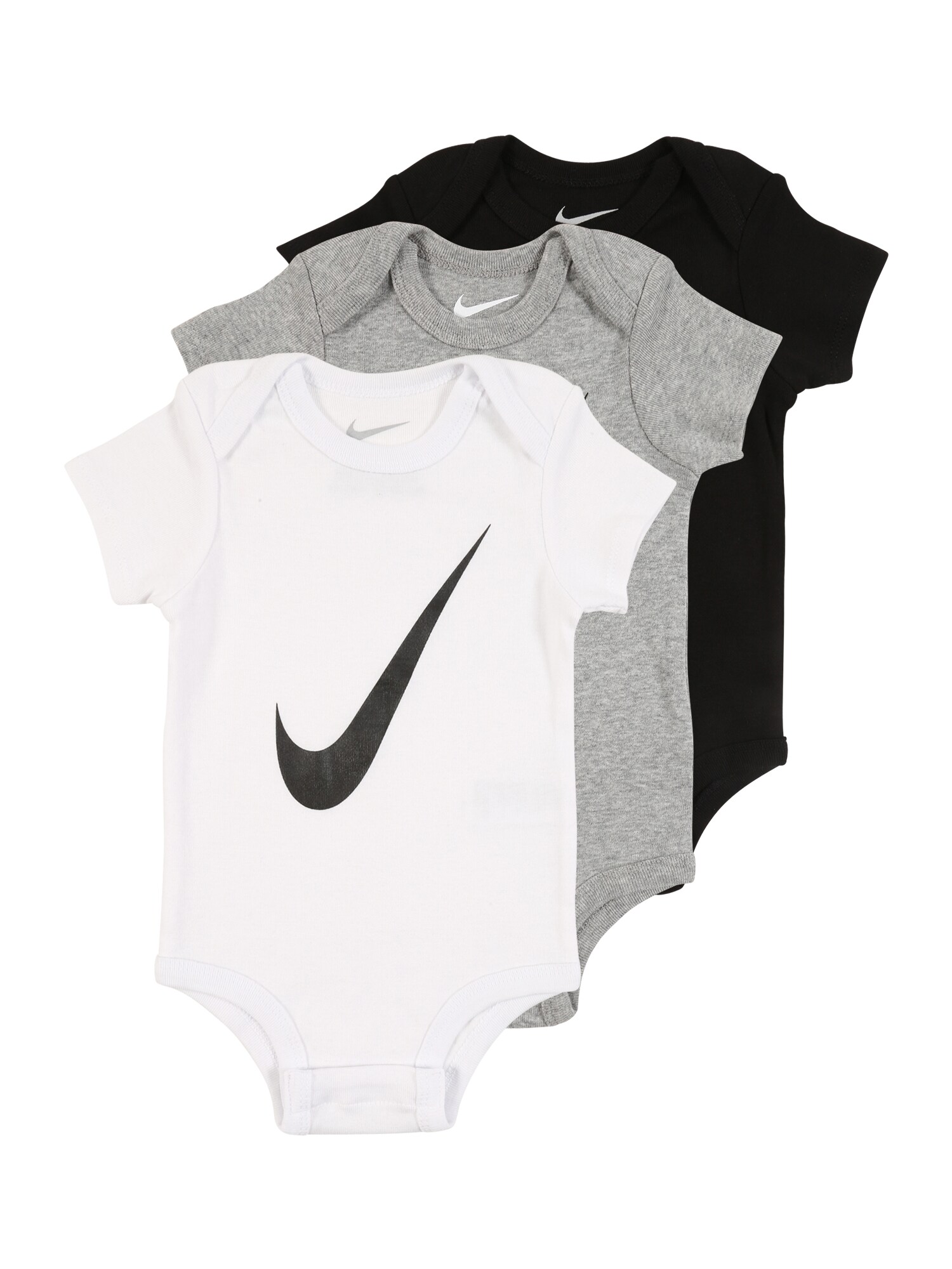 Nike Sportswear Body  sivá melírovaná / čierna / biela