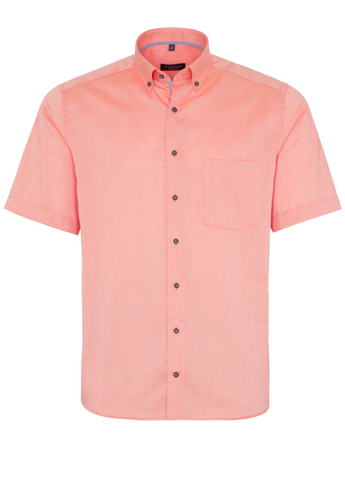 Eterna Heren Zakelijk Overhemd Sinaasappel eterna kopen in de aanbieding