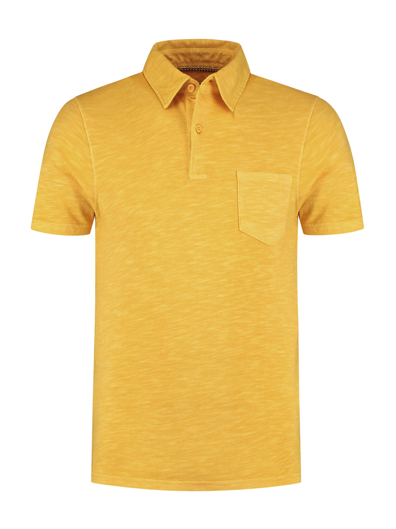 Shiwi Marškinėliai 'men polo jersey slub solid'  geltona