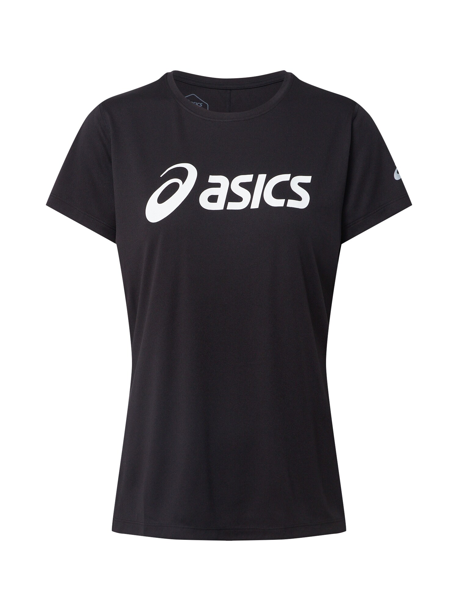 ASICS Sportiniai marškinėliai 'Silver Graphic'  juoda