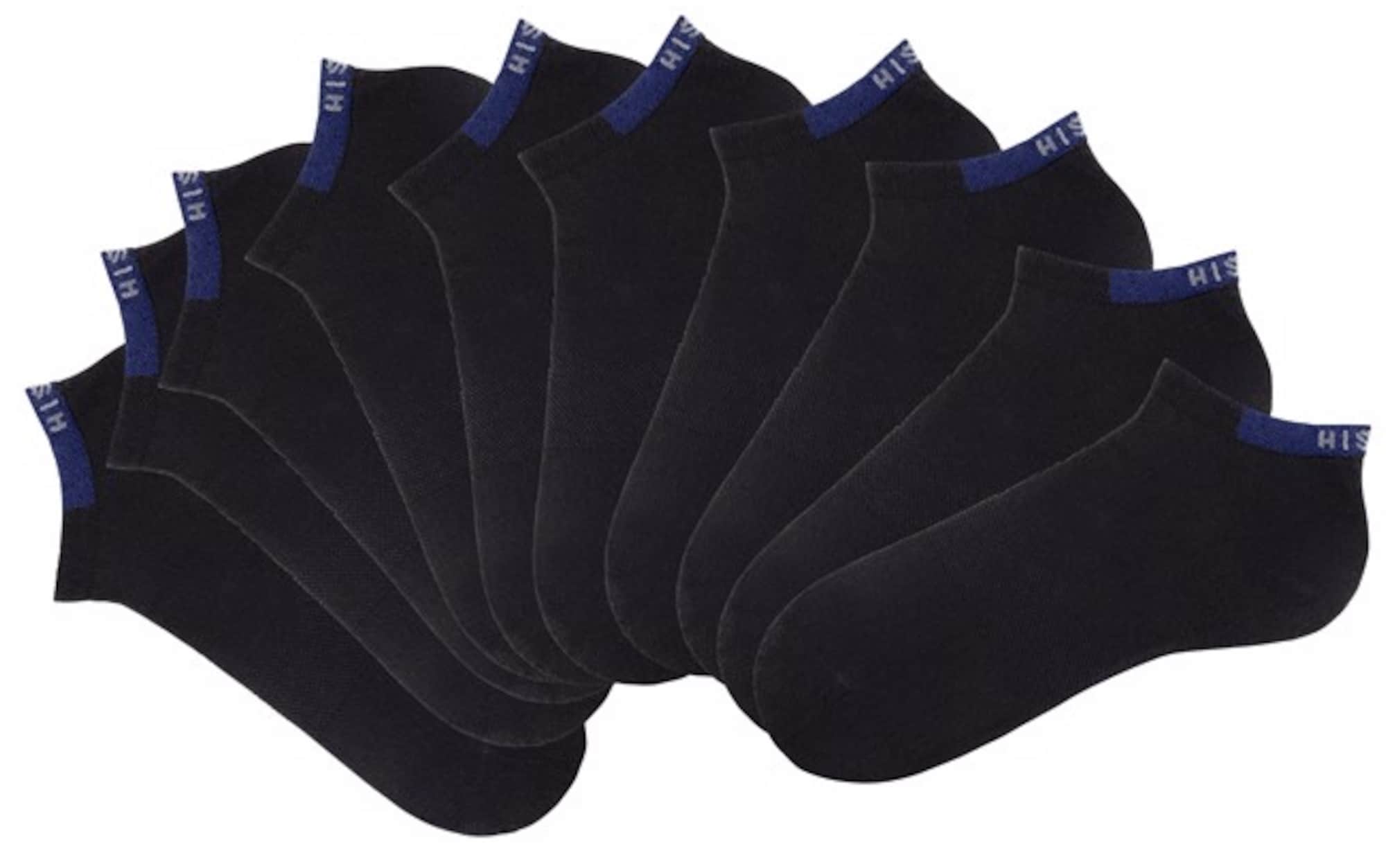 H.I.S Șosete joase  negru
