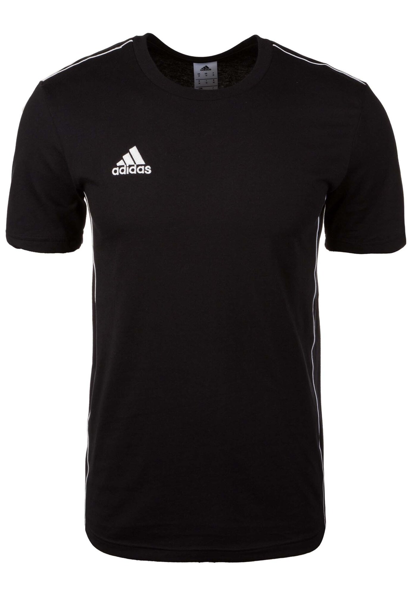 ADIDAS PERFORMANCE Sportiniai marškinėliai 'Core 18'  juoda / balta