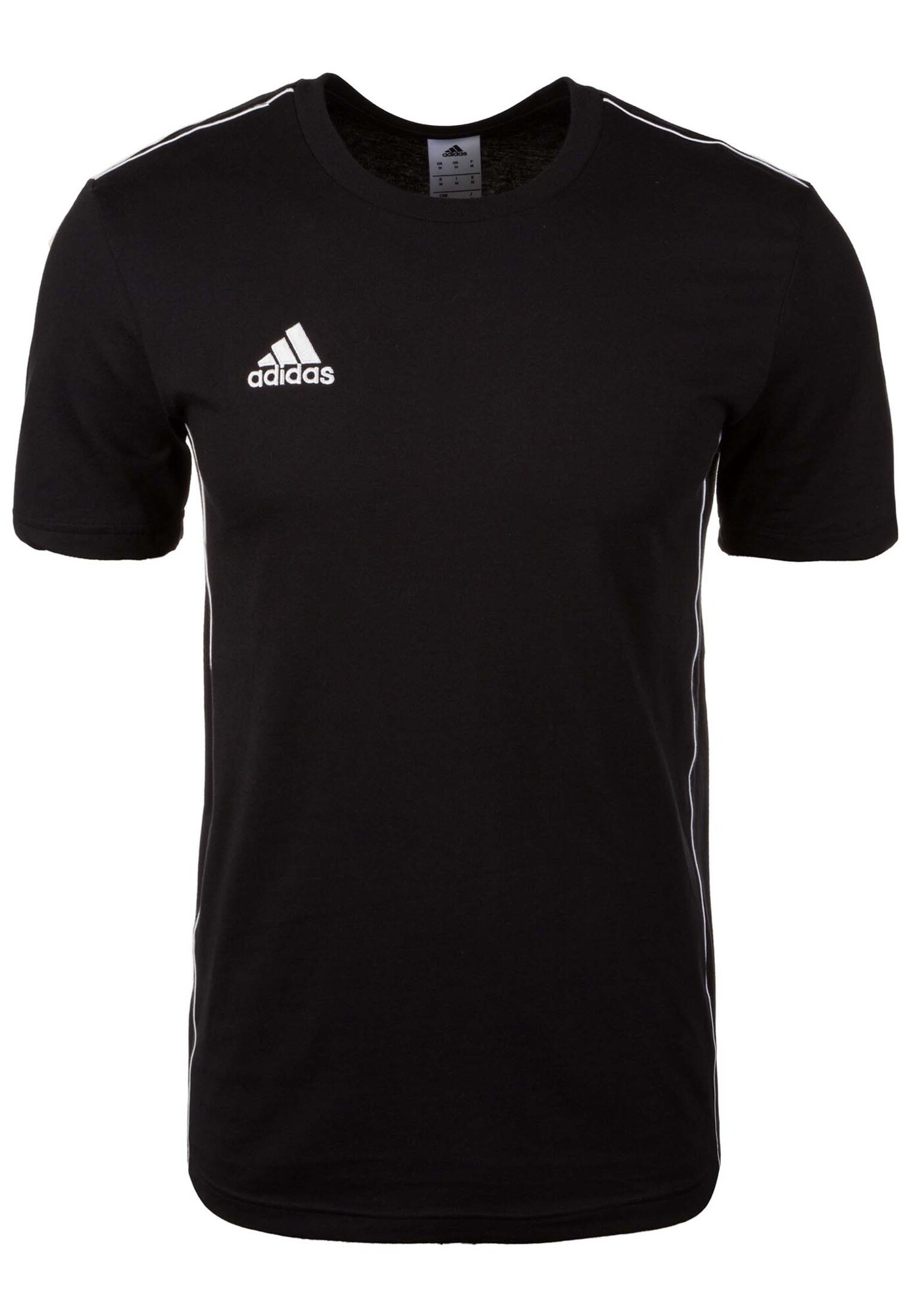 ADIDAS PERFORMANCE Sportiniai marškinėliai 'Core 18'  juoda / balta