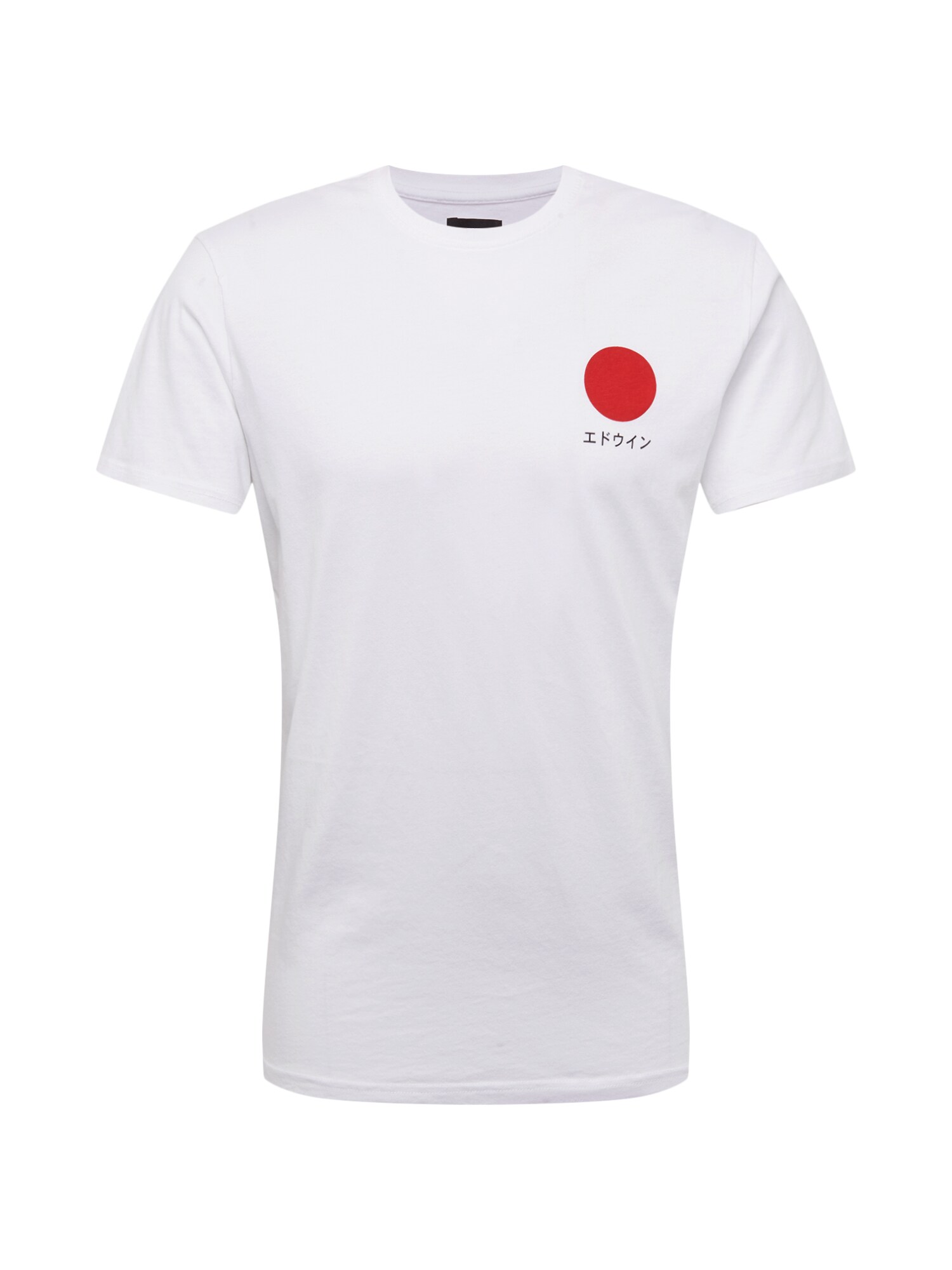 EDWIN Marškinėliai 'Japanese Sun TS'  raudona / juoda / balta