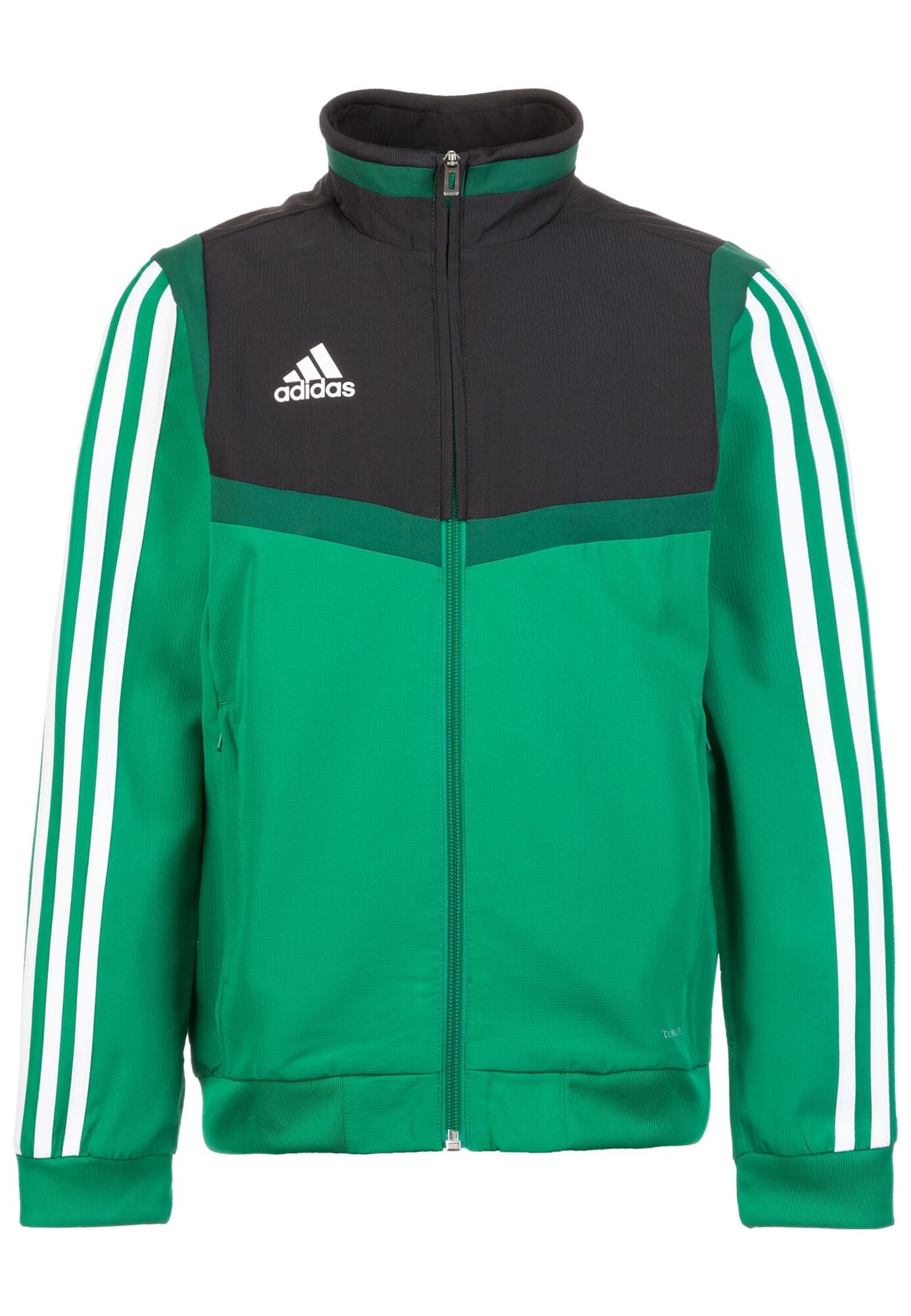 Adidas Performance Meisjes Sportjas Tiro 19 Groen Zwart Wit adidas performance kopen in de aanbieding