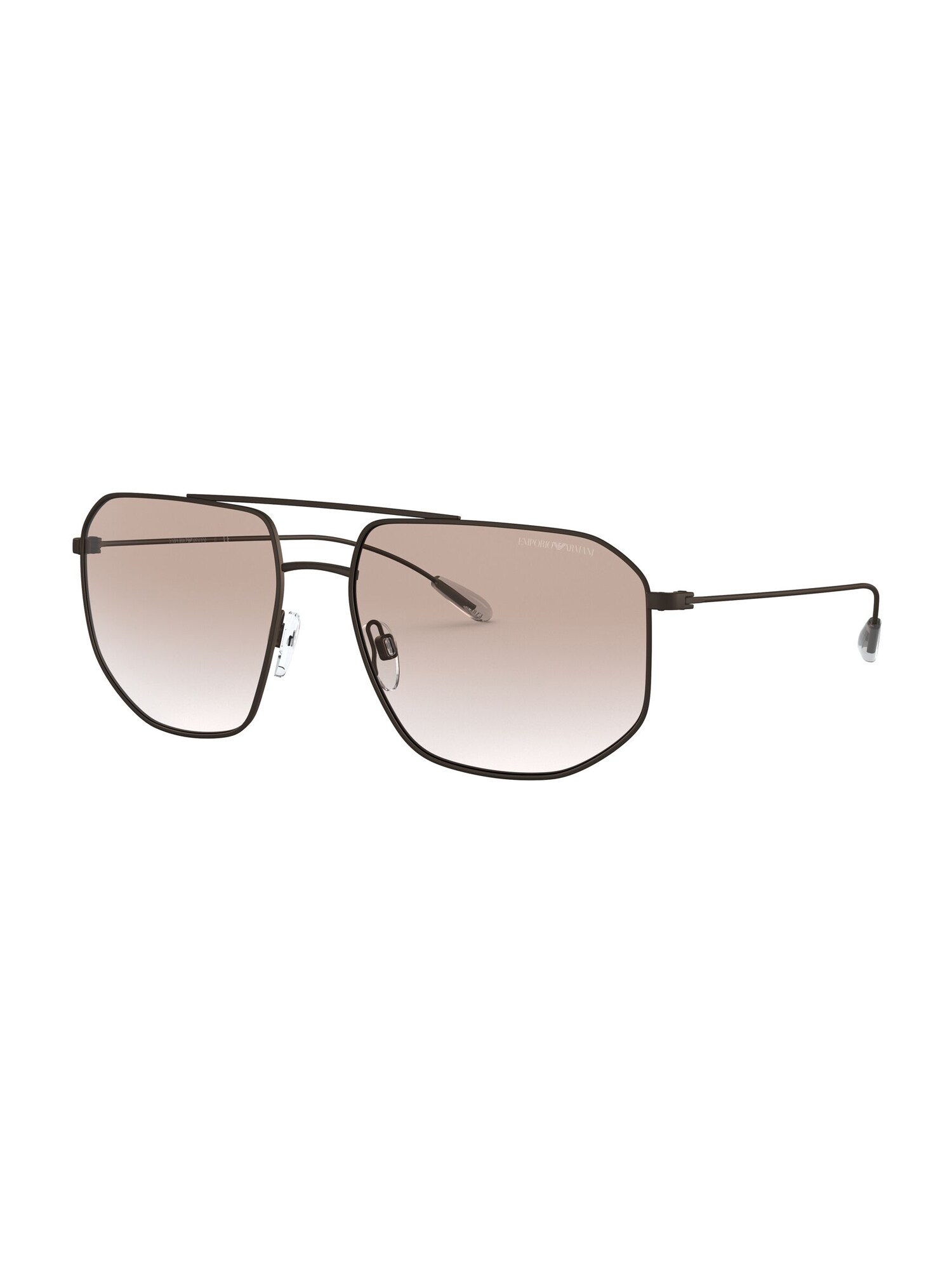Emporio Armani Akiniai nuo saulės 'METALL MAN SONNE'  juoda / rožių spalva
