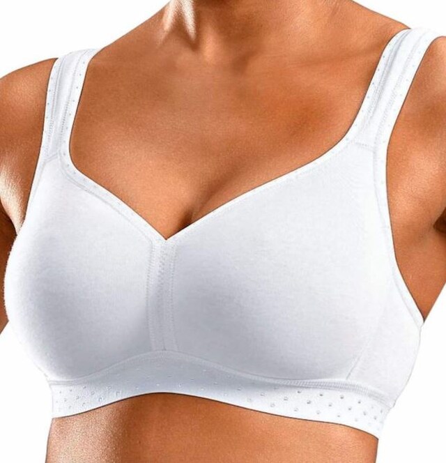 PETITE FLEUR, Melltartó, rózsaszín & fehér, 2 kép a 7 közül