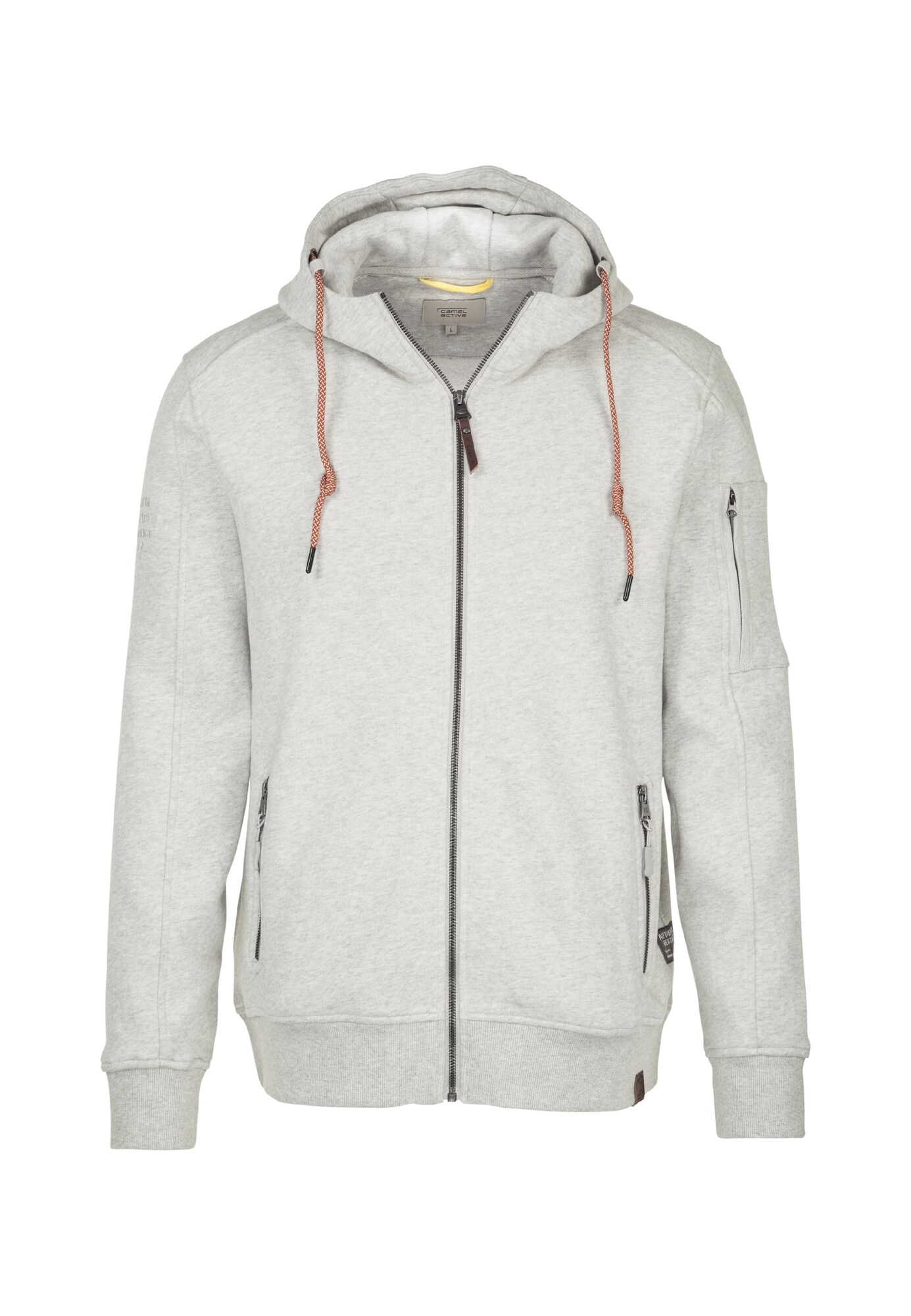 Camel Active Heren Sweatvest Grijs camel active kopen in de aanbieding