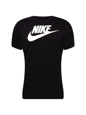 Nike Sportswear Camiseta 'Icon Futura'  negro / blanco