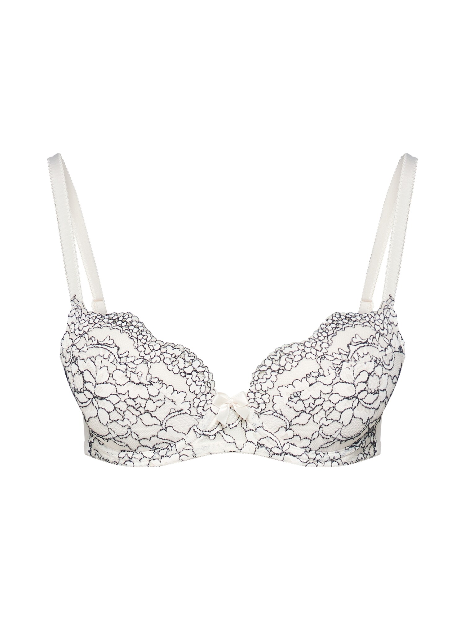 Lascana Dames Bh Creme Zwart lascana kopen in de aanbieding