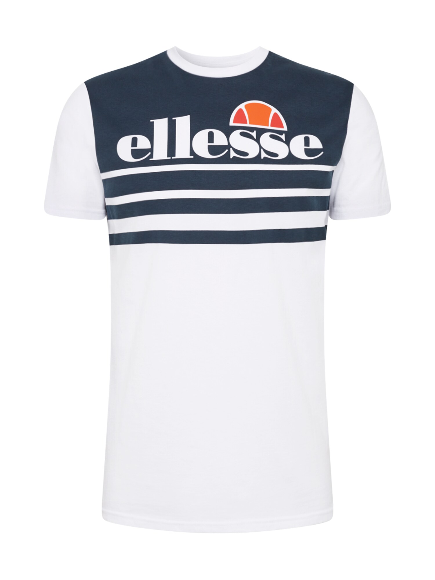 ELLESSE Marškinėliai 'Vierra'  balta / mėlyna