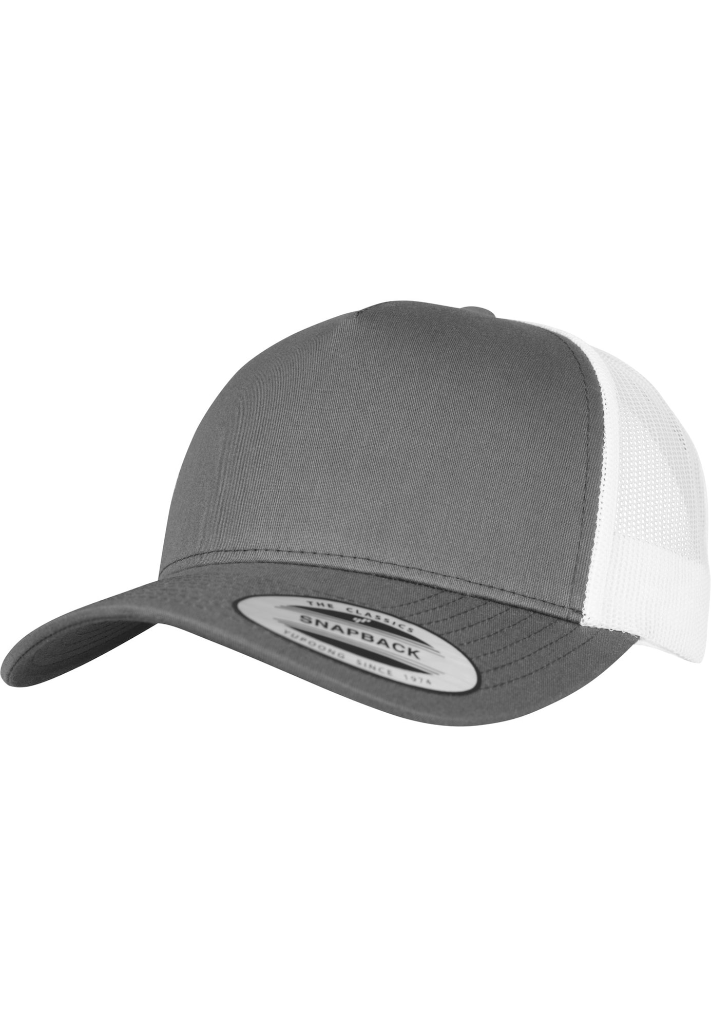 Flexfit Gorra gris oscuro / blanco