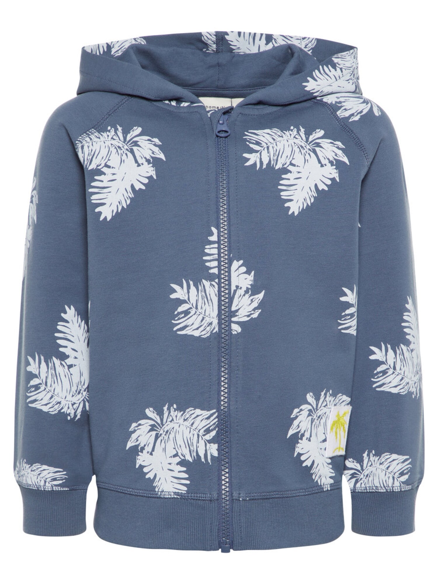 Name It Jongens Sweatvest Indigo Natuurwit name it kopen in de aanbieding