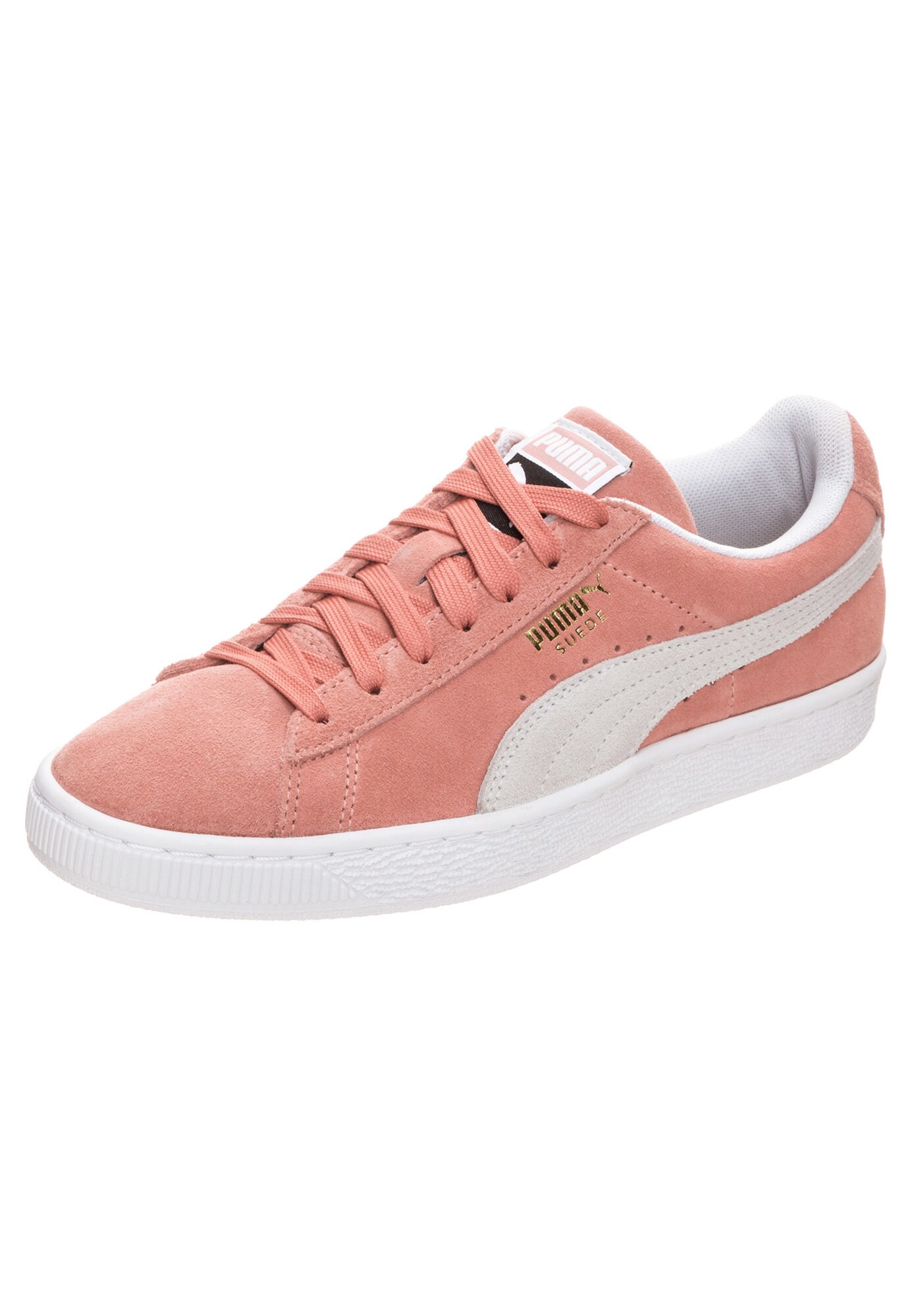 Puma Heren Sneakers Laag Classic Oudroze Parelwit puma kopen in de aanbieding