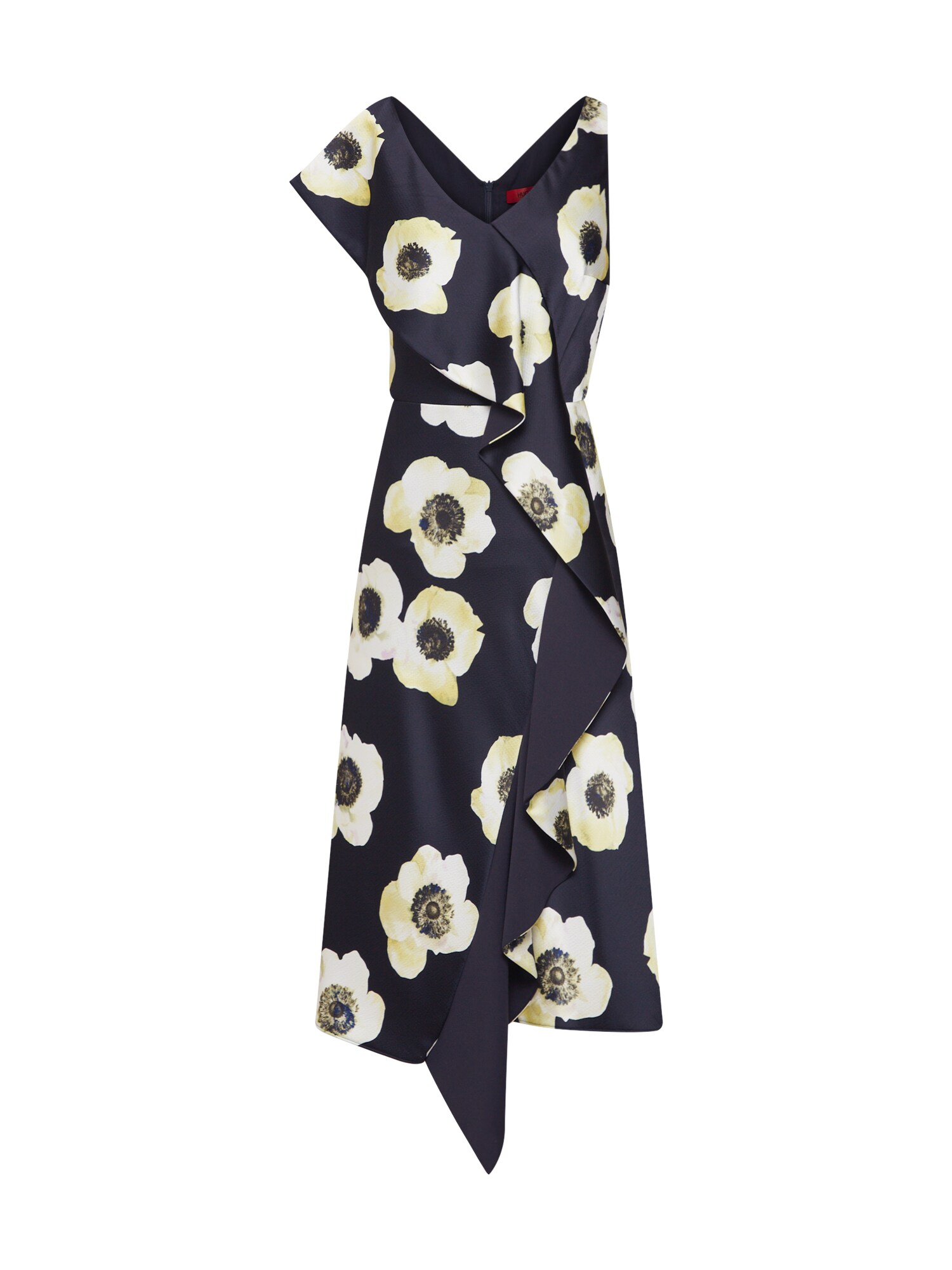 Hugo Dames Cocktailjurk Kami Navy hugo kopen in de aanbieding