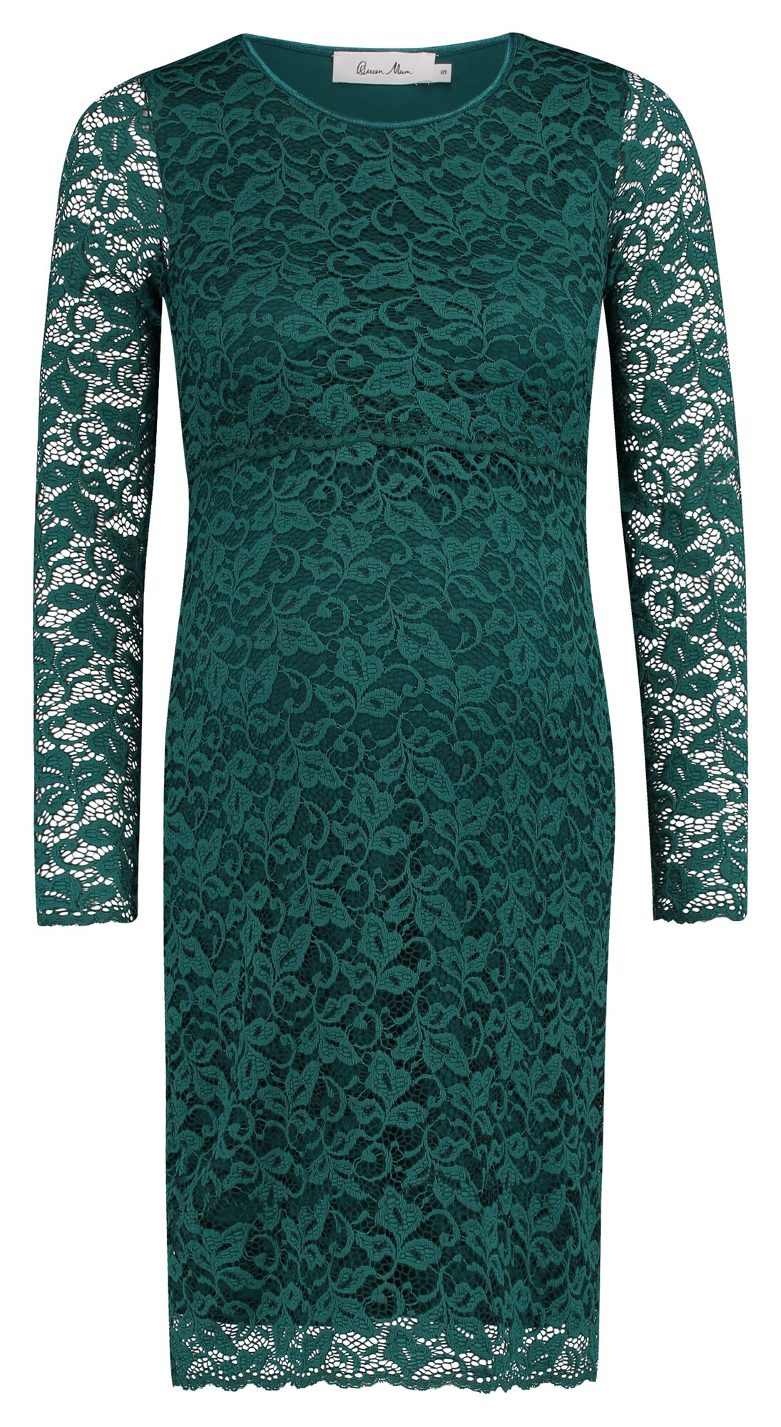 Queen Mum Dames Jurk Pastelblauw queen mum kopen in de aanbieding