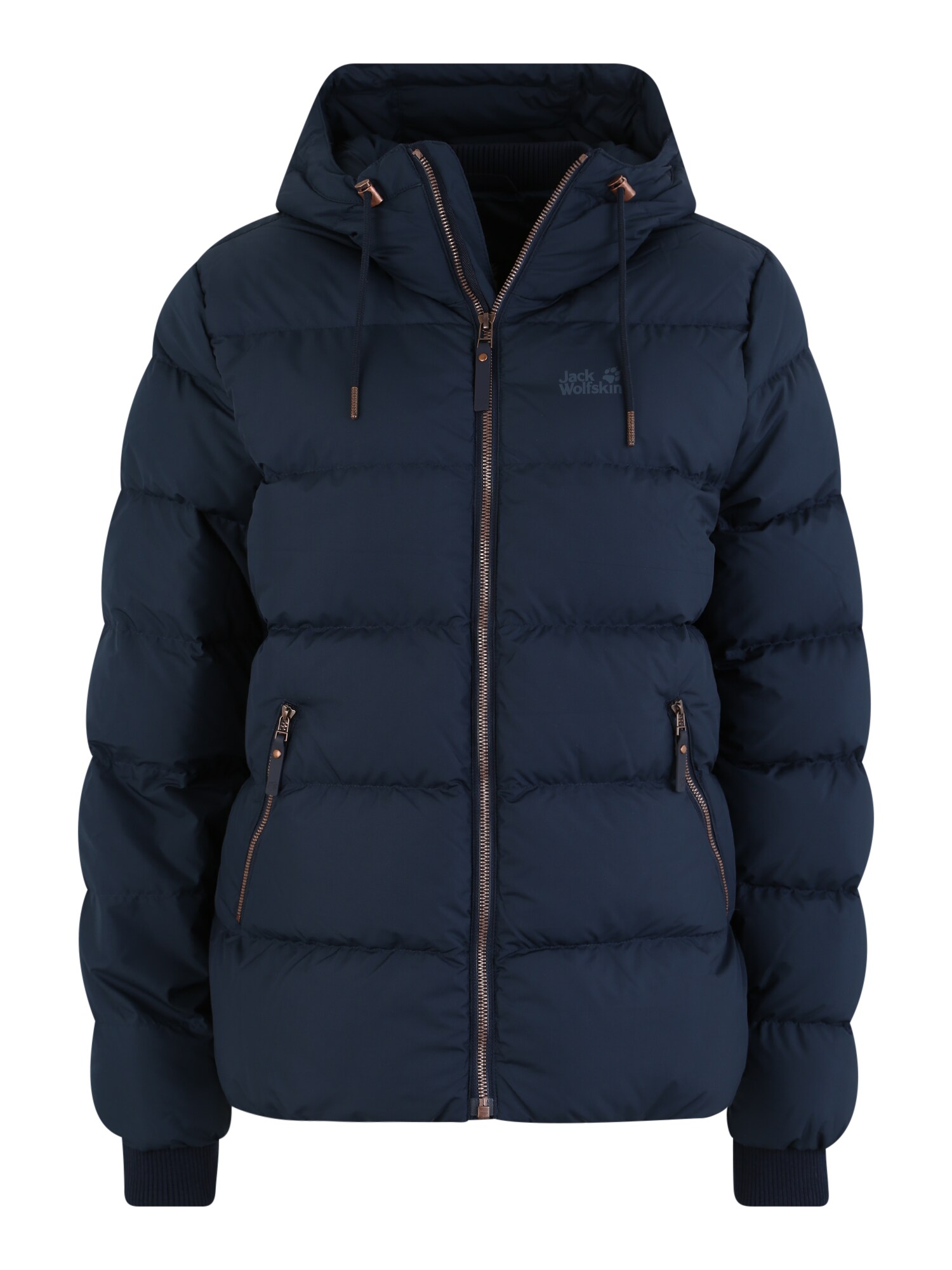 JACK WOLFSKIN Laisvalaikio striukė 'CRYSTAL PALACE'  tamsiai mėlyna