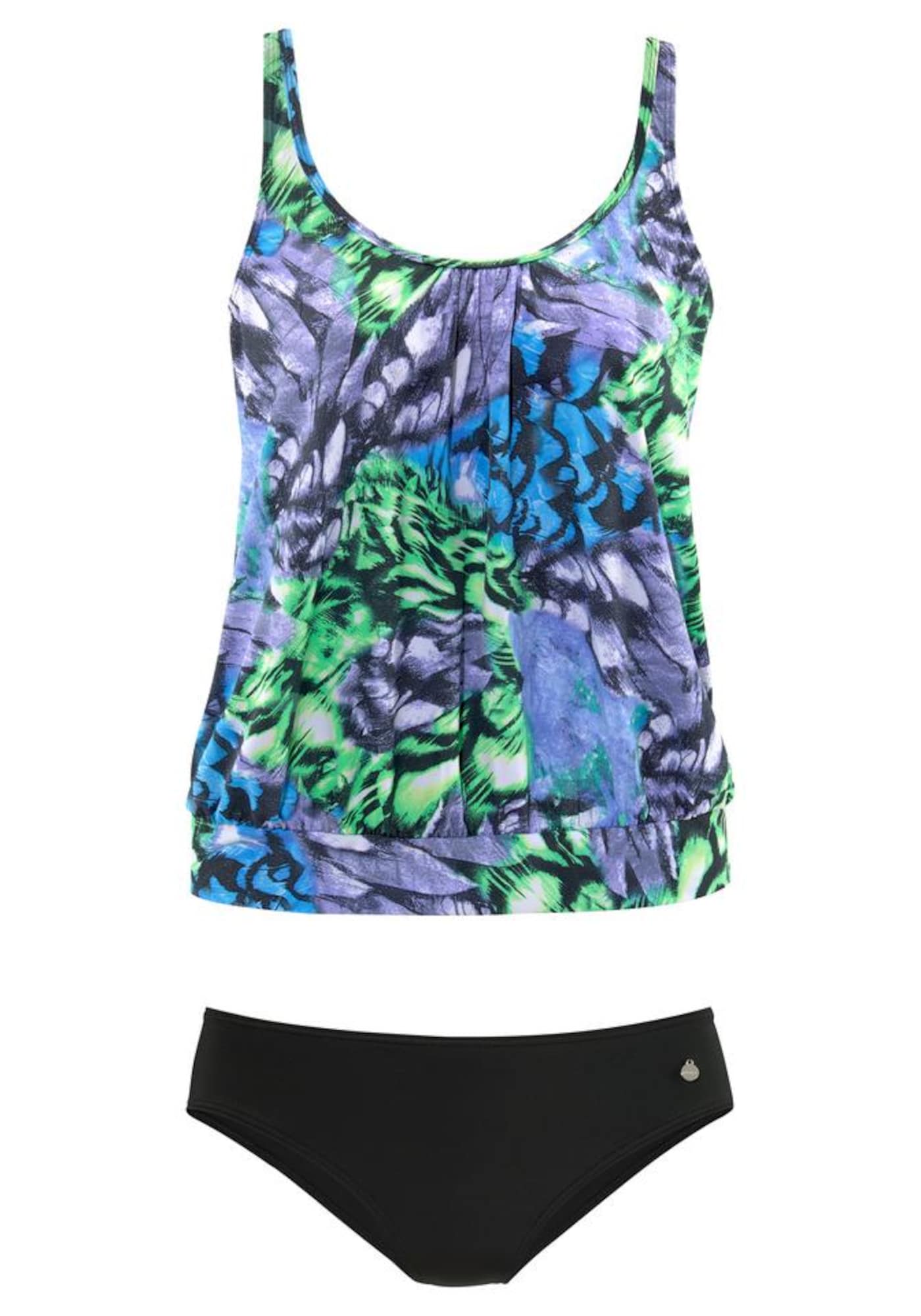 LASCANA Costum de baie Tankini  albastru