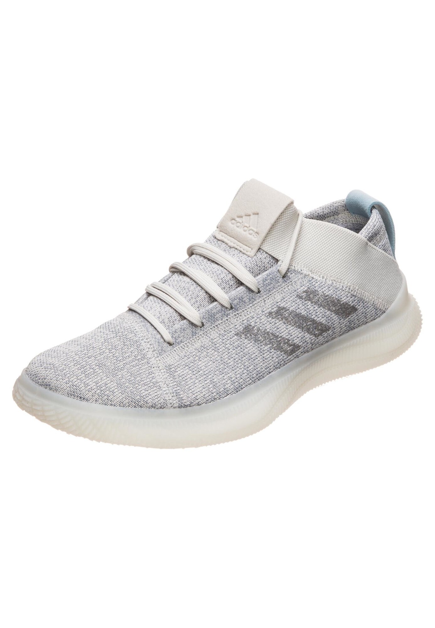 Adidas Performance Heren Sportschoen Pure Boost Trainer Grijs Wit adidas performance kopen in de aanbieding