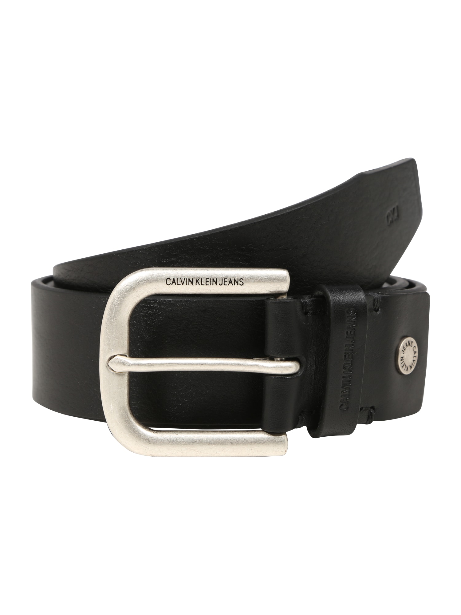 Calvin Klein Jeans Heren Riem J 4Cm Adjbelt Zwart calvin klein jeans kopen in de aanbieding