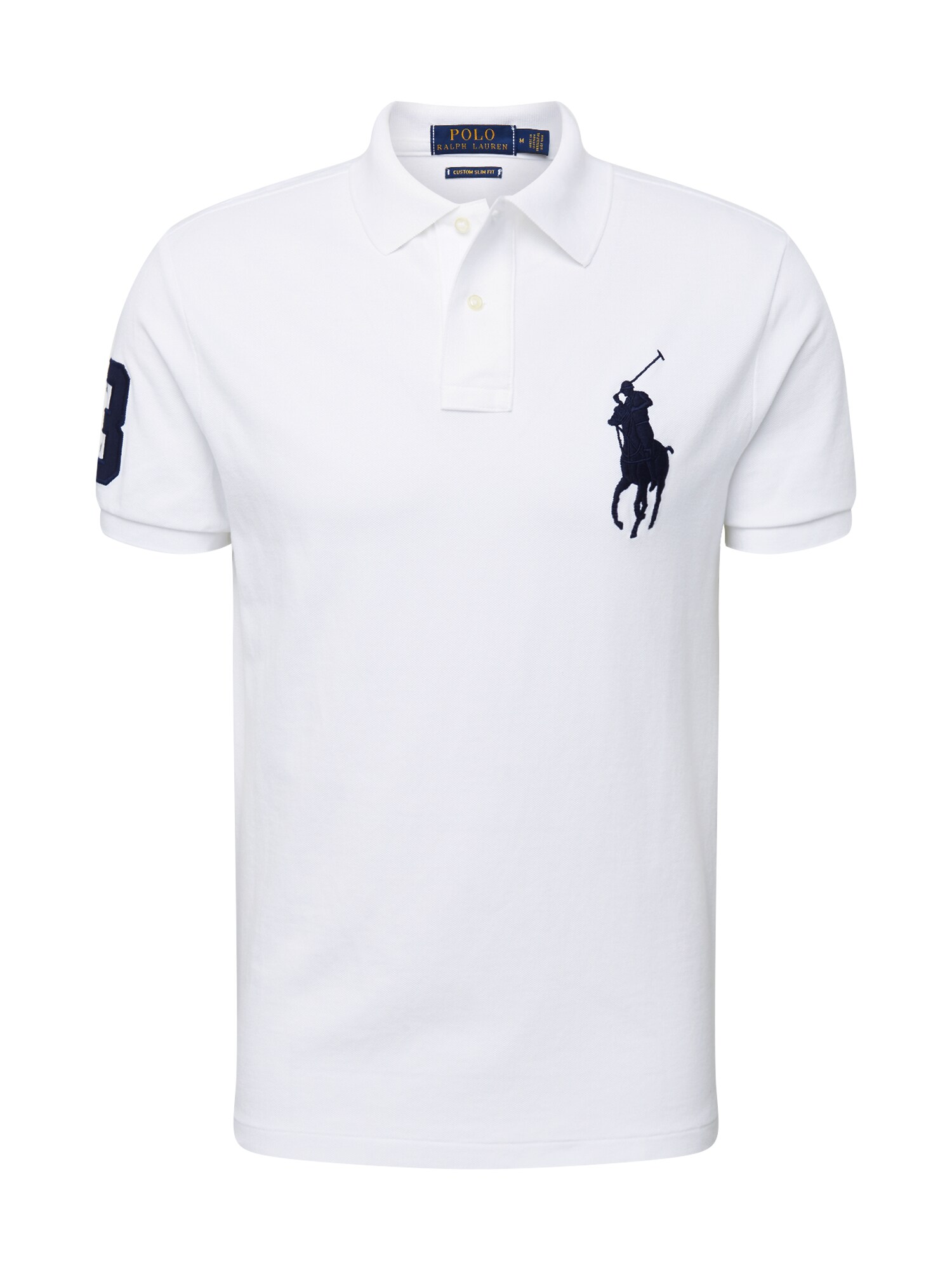 POLO RALPH LAUREN Marškinėliai  balta / mėlyna
