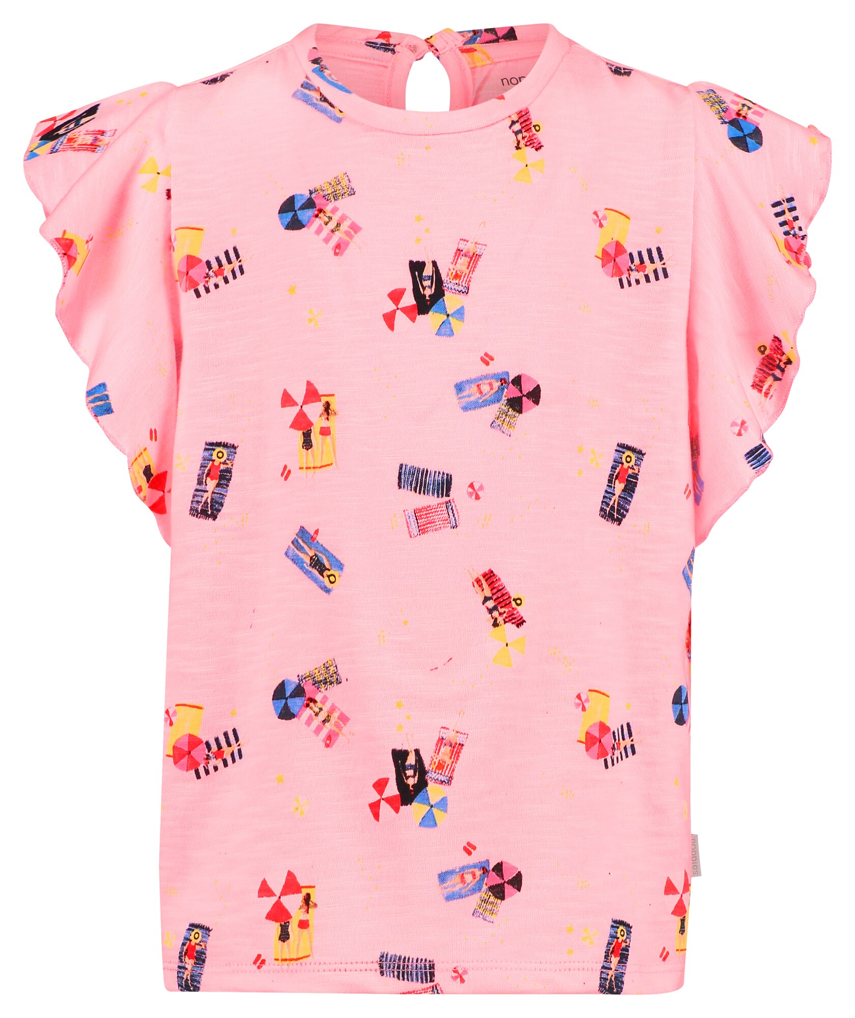 Noppies Meisjes Shirt Rifle Gemengde Kleuren Pink noppies kopen in de aanbieding
