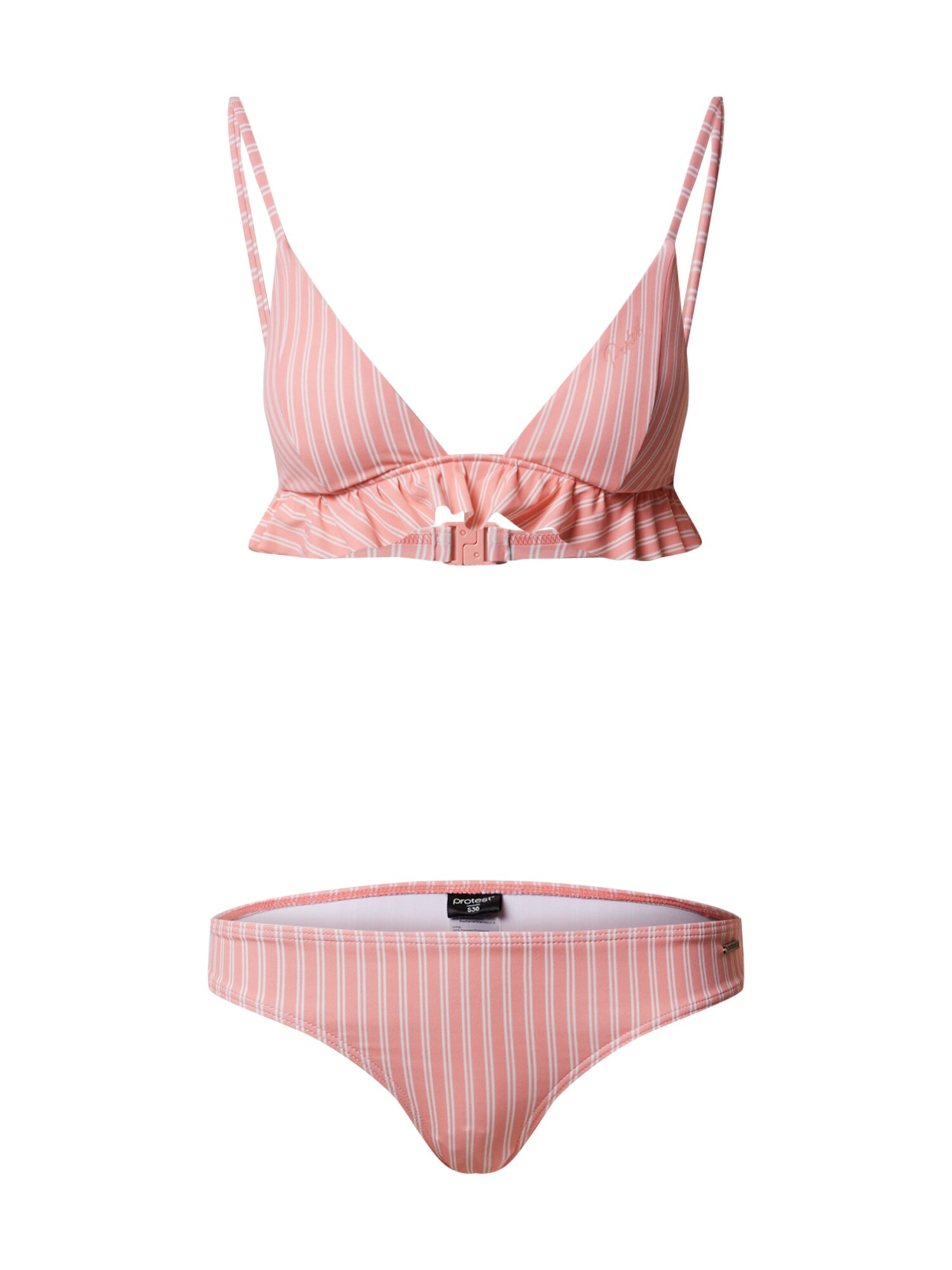 PROTEST Bikinis 'TOFFEE'  balta / rožių spalva
