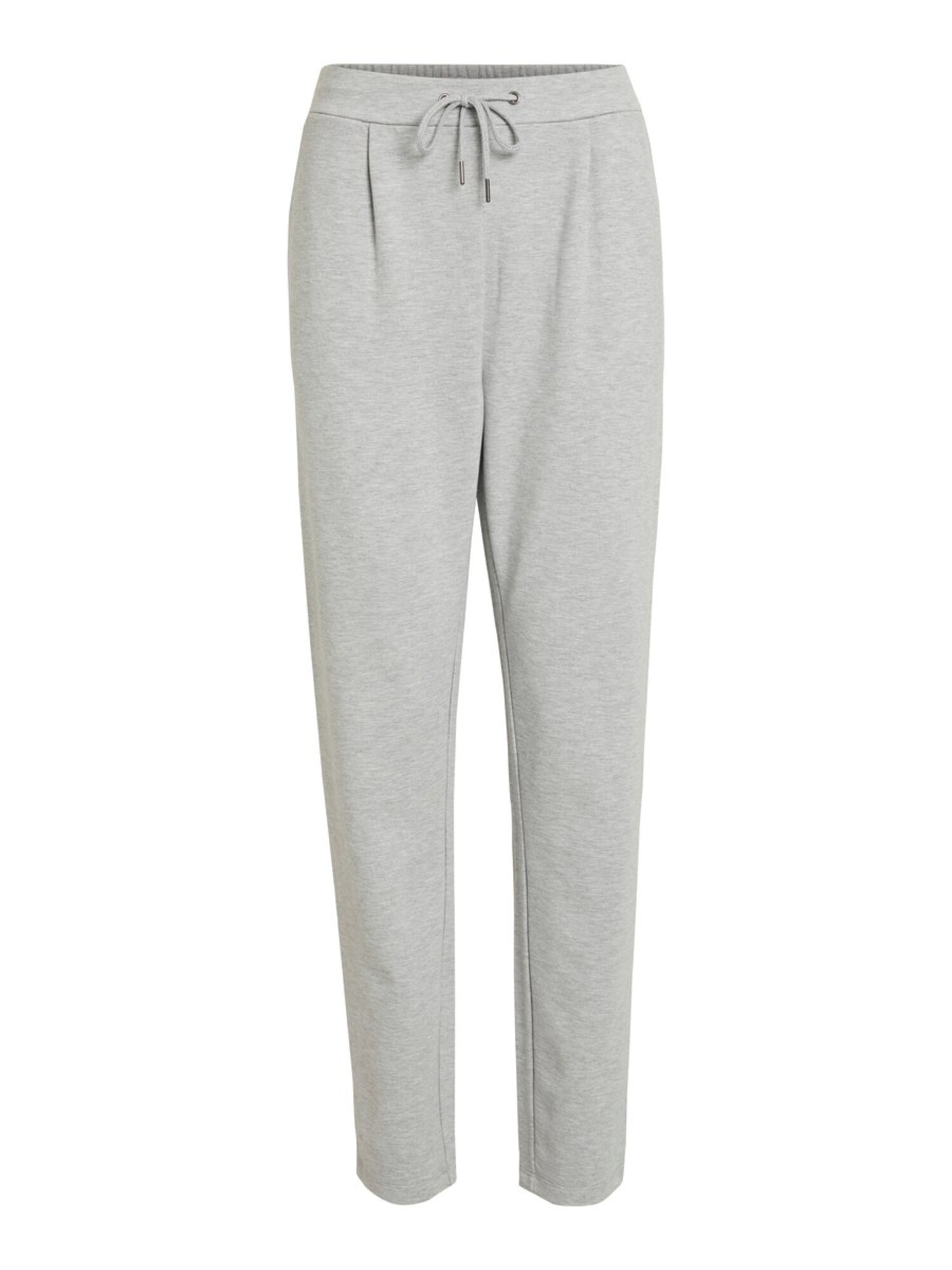 Vila Dames Bandplooibroek Class Grijs Gemeleerd vila kopen in de aanbieding