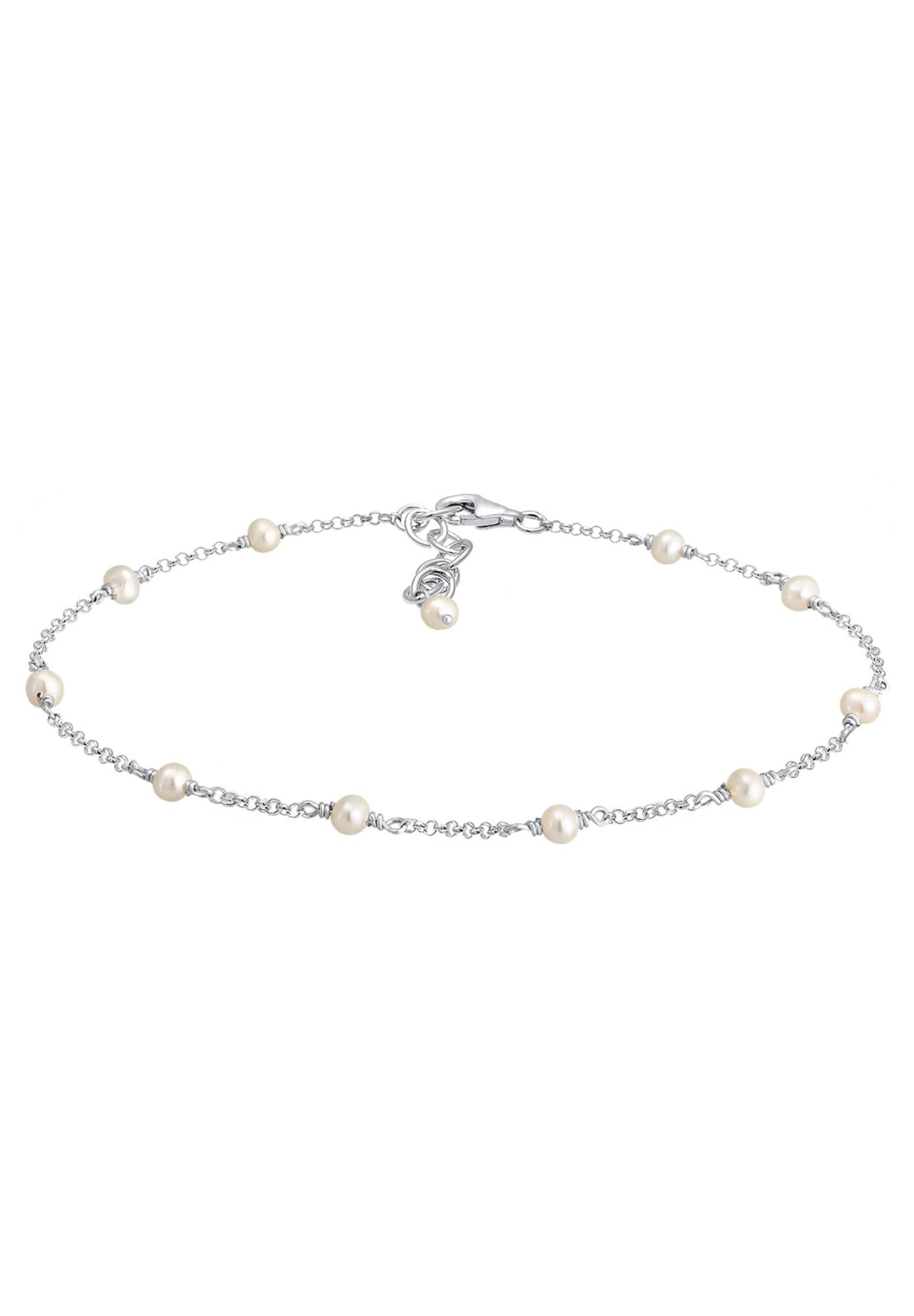 ELLI Accesorii pentru picioare  argintiu / alb perlat