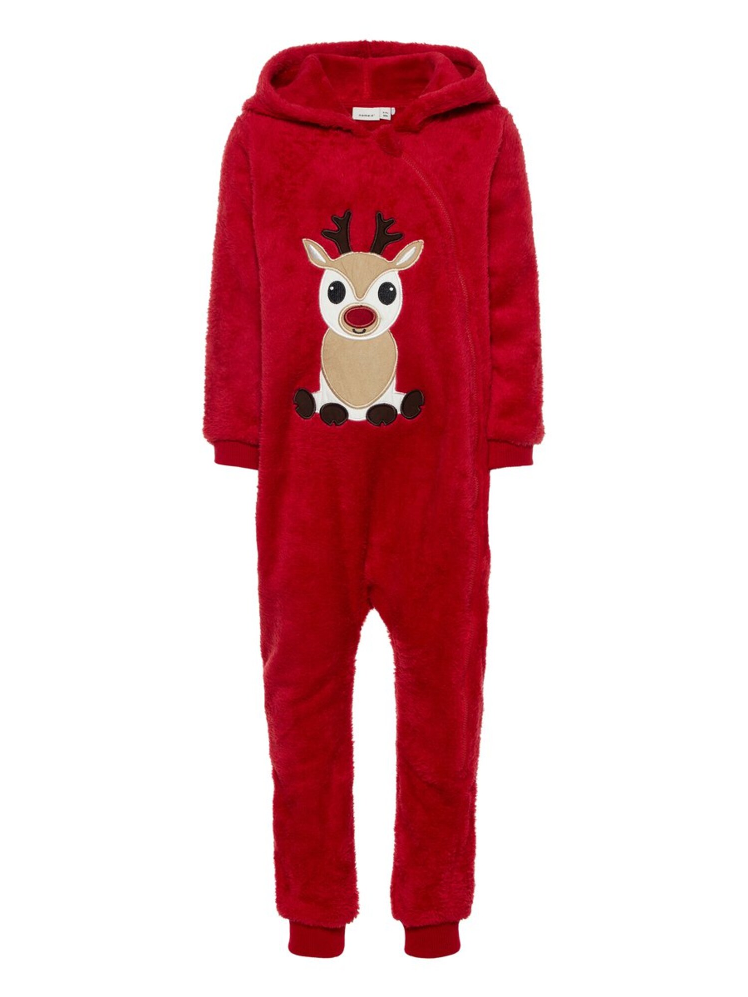 Name It Meisjes Rompertjebody Bruin Lichtbruin Rood Wit name it kopen in de aanbieding