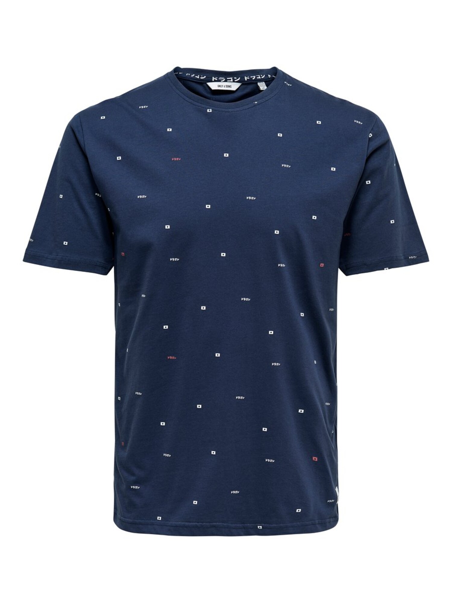 Only Sons Heren Shirt Navy only sons kopen in de aanbieding