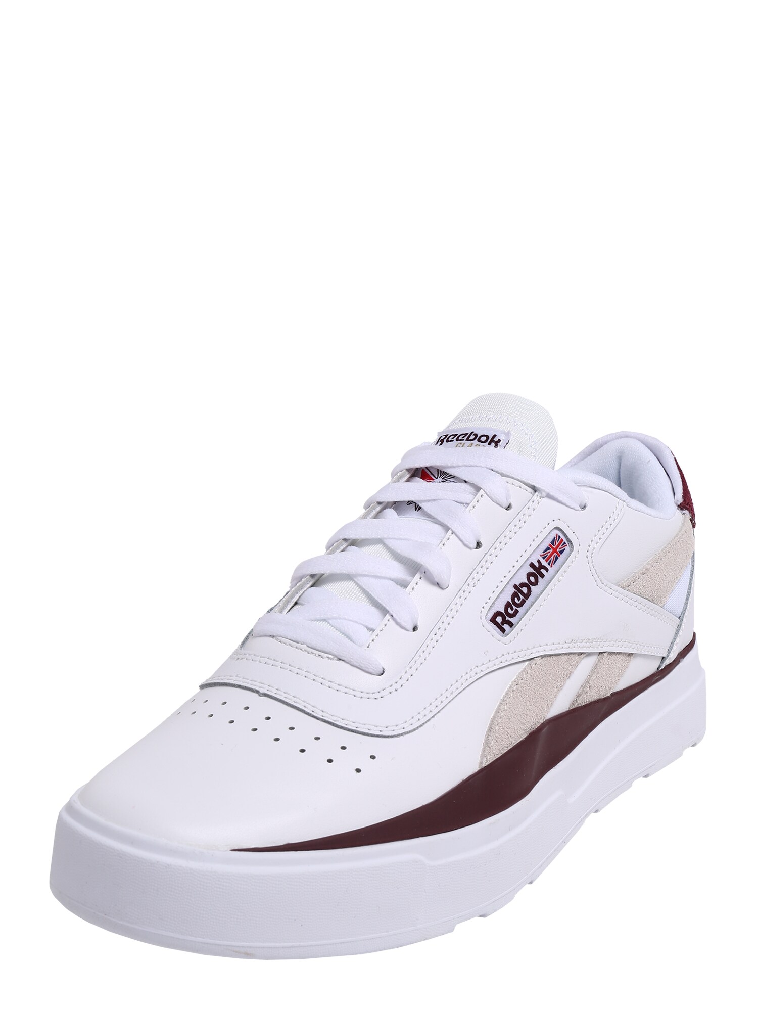 Reebok Classic Sportbačiai be auliuko 'LEGACY COURT'  smėlio / raudona / balta