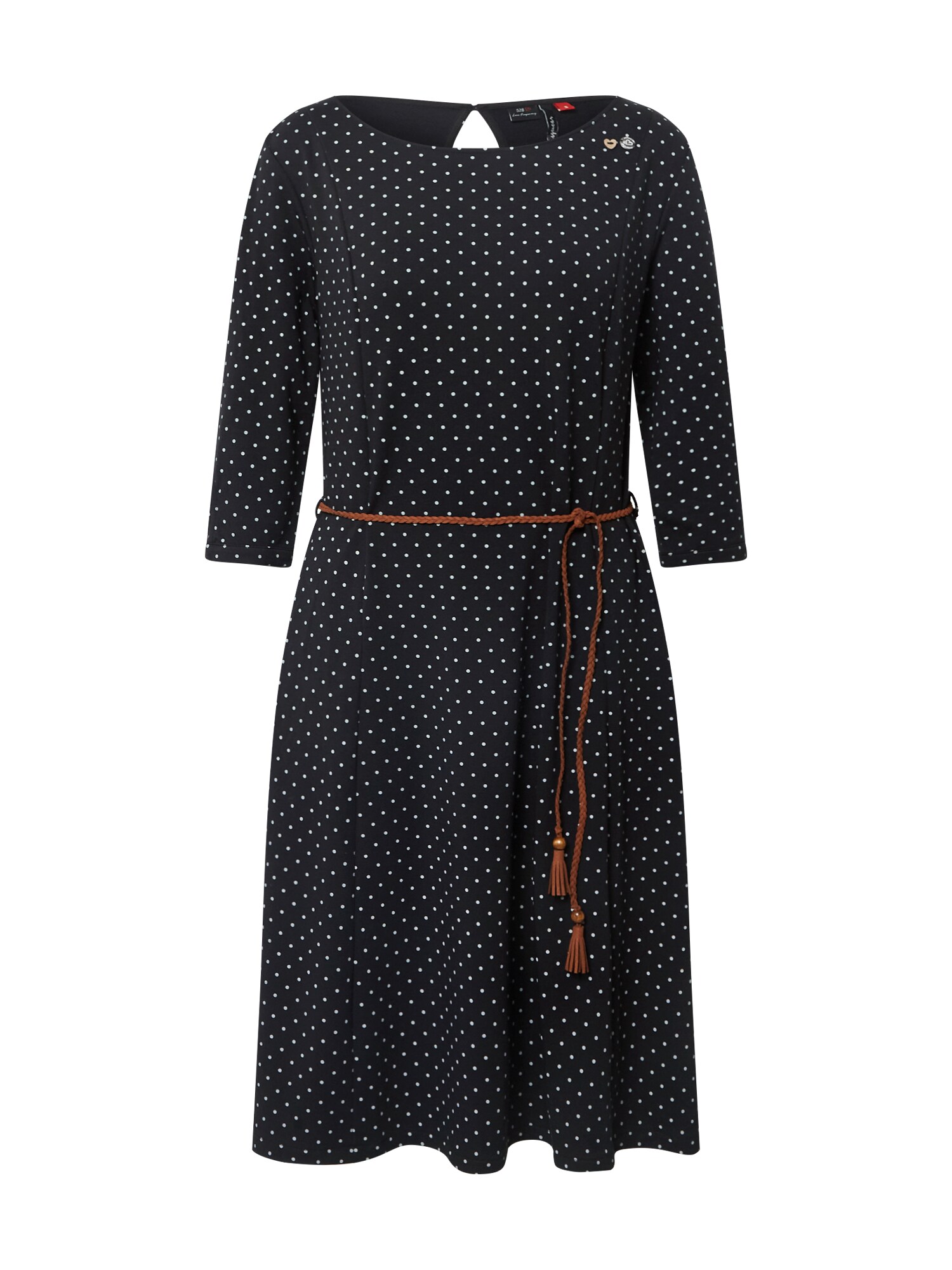 Ragwear Suknelė 'Zenity B'  balta / ruda / juoda