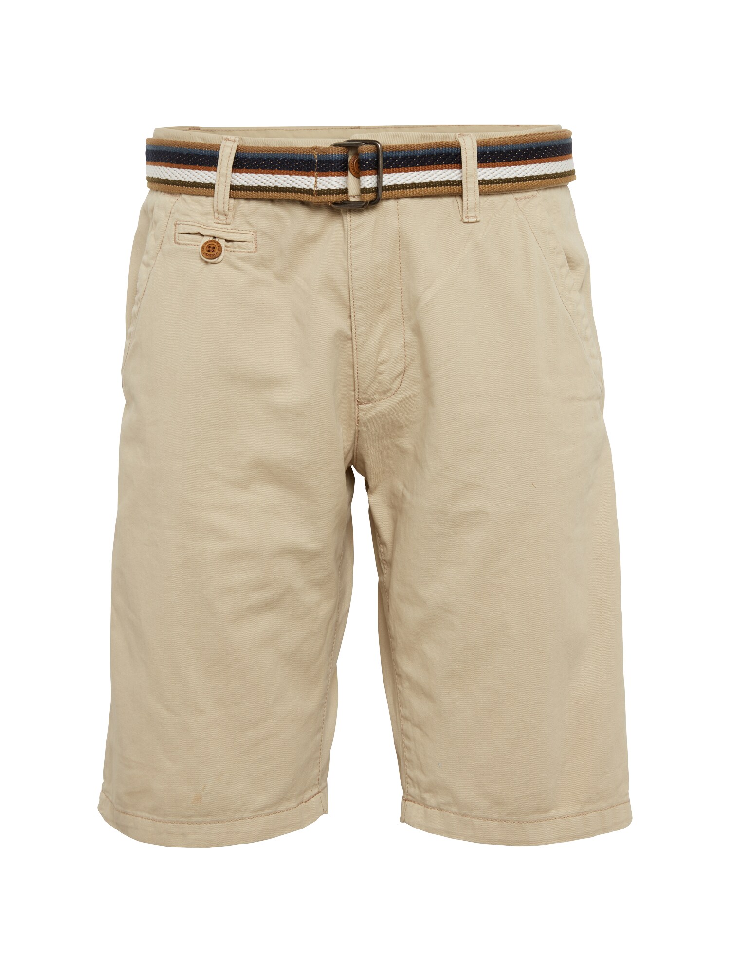 INDICODE JEANS Chino stiliaus kelnės 'Royce'  gelsvai pilka spalva