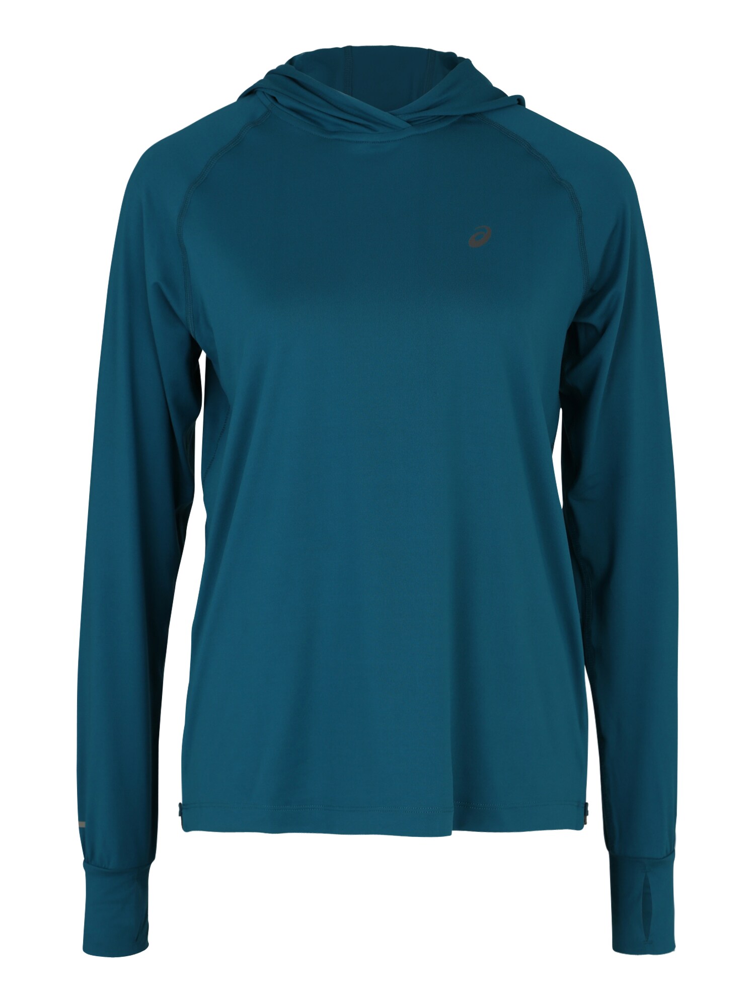 Asics Dames Sportief Sweatshirt Thermopolis Petrol asics kopen in de aanbieding