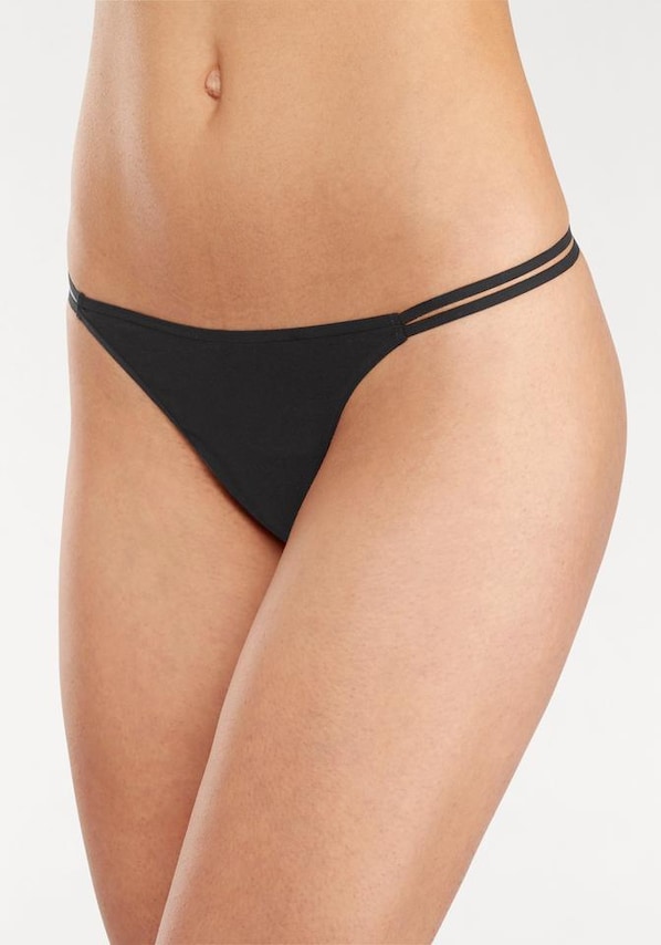 VIVANCE, String bugyik, fekete, 3 kép a 5 közül