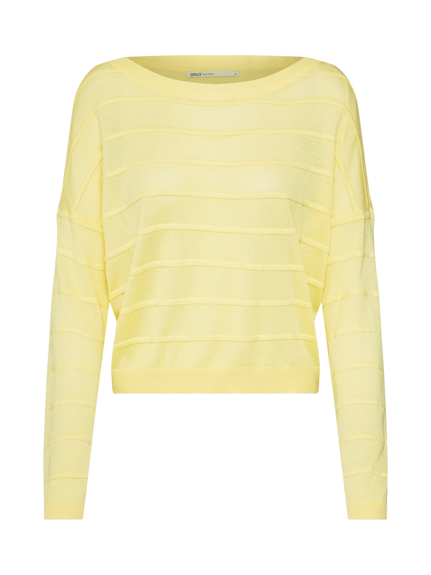 Only Dames Trui Skylar Geel only kopen in de aanbieding