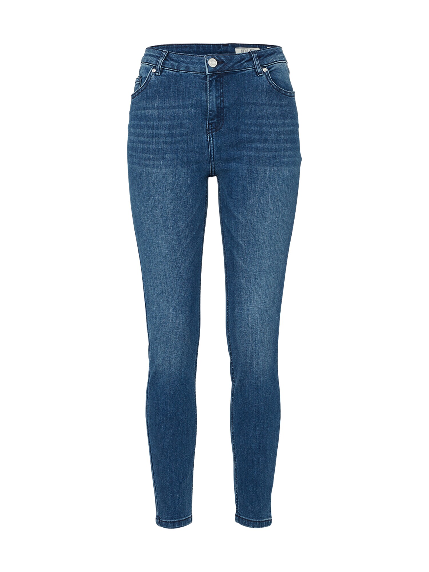 Review Dames Jeans Hw Midblue Blauw Denim review kopen in de aanbieding